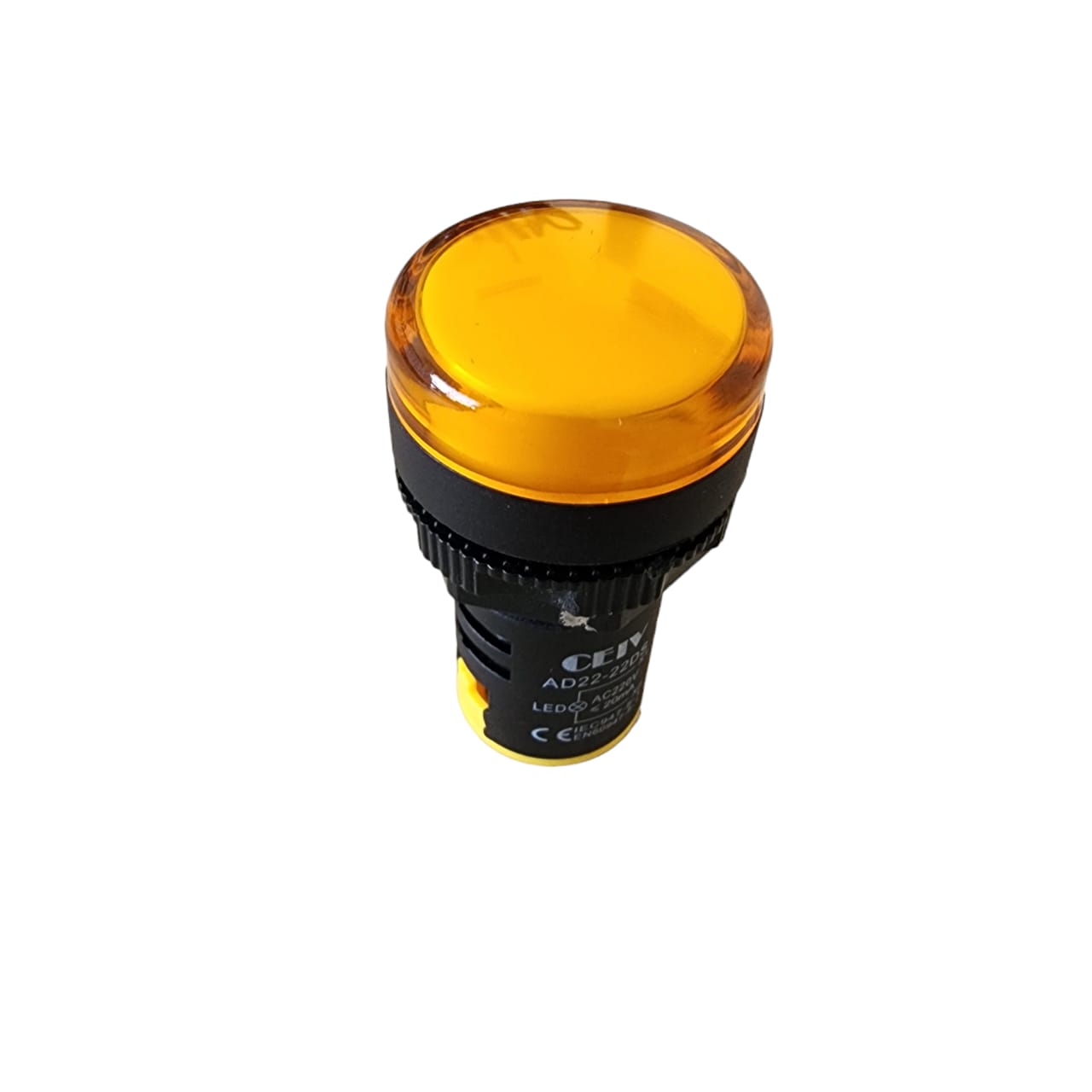 Foco Piloto Led 22mm Amarillo 24v