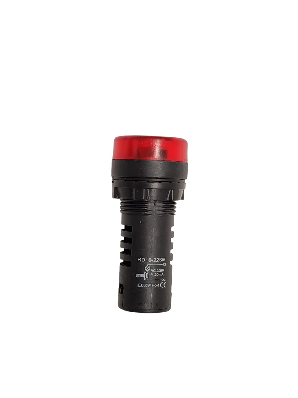 Indicador Buzer Led 22mm Rojo 110v