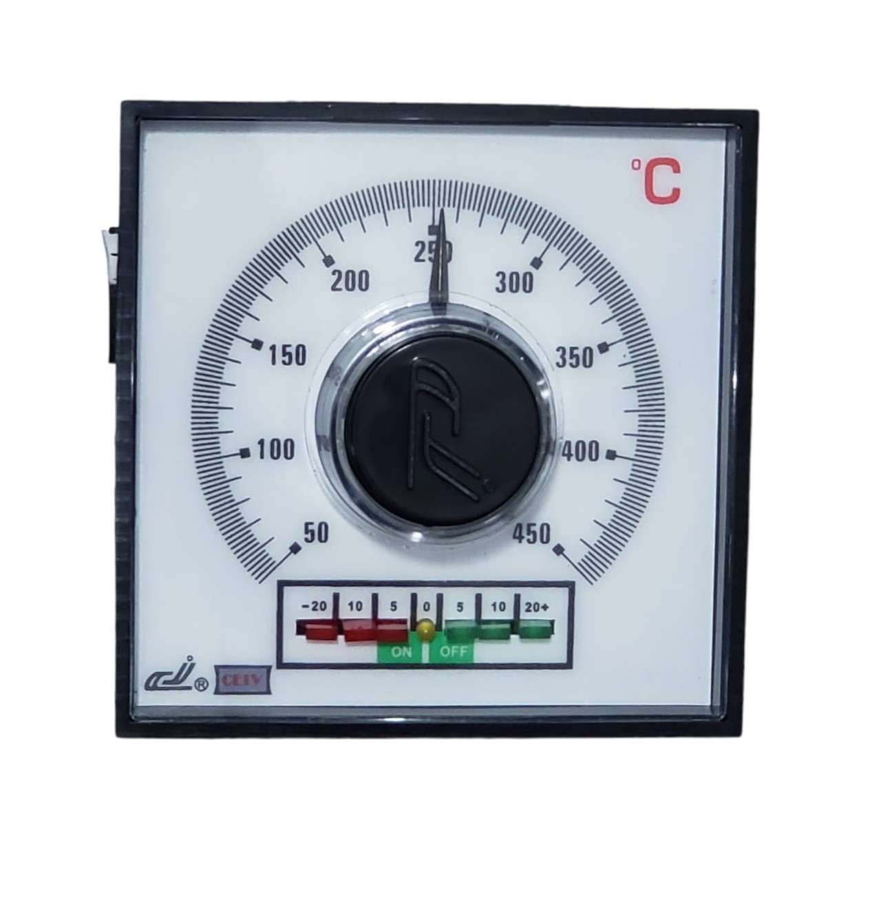 Pirometro Analogo 4 X 4 (96mm X 96mm) Rango 50 - 450 Grados