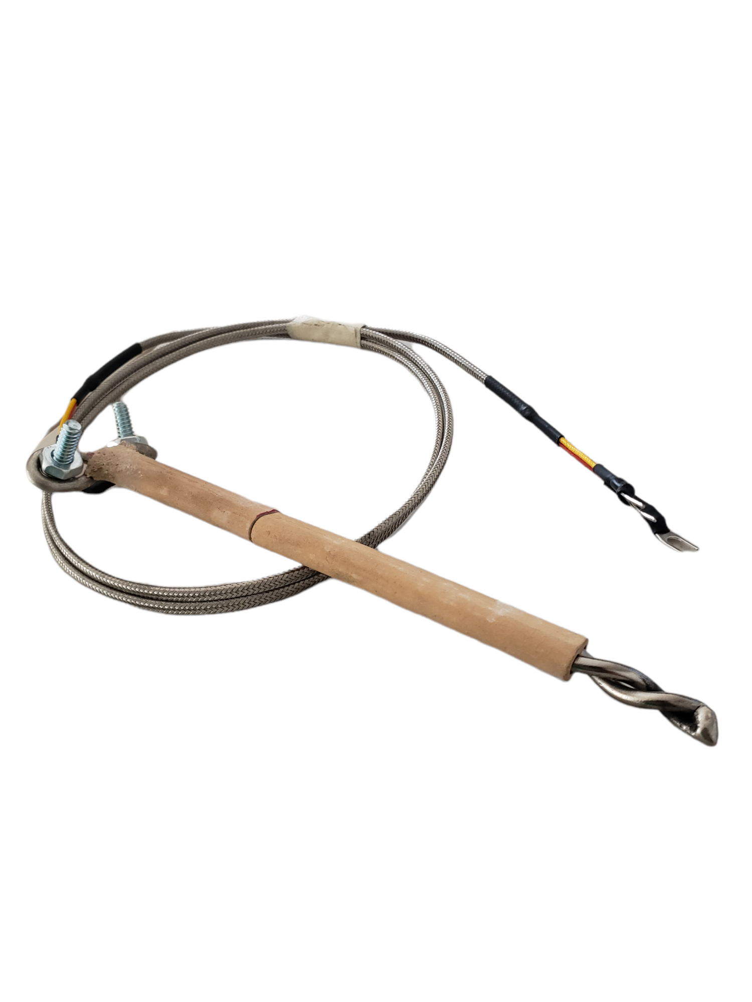 Termopar Tipo K Mufla Cal.14 Para 1200 Grados Centigrados