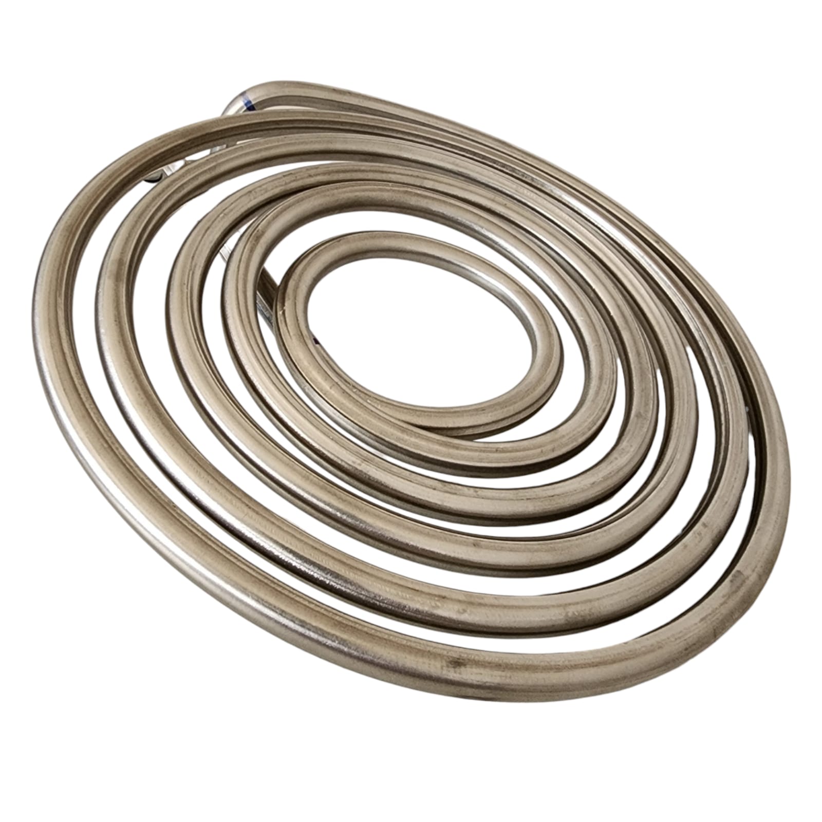 Resistencia Eléctrica Espiral 8 Pulgadas Dia 3000w 127v terminales 90 grados