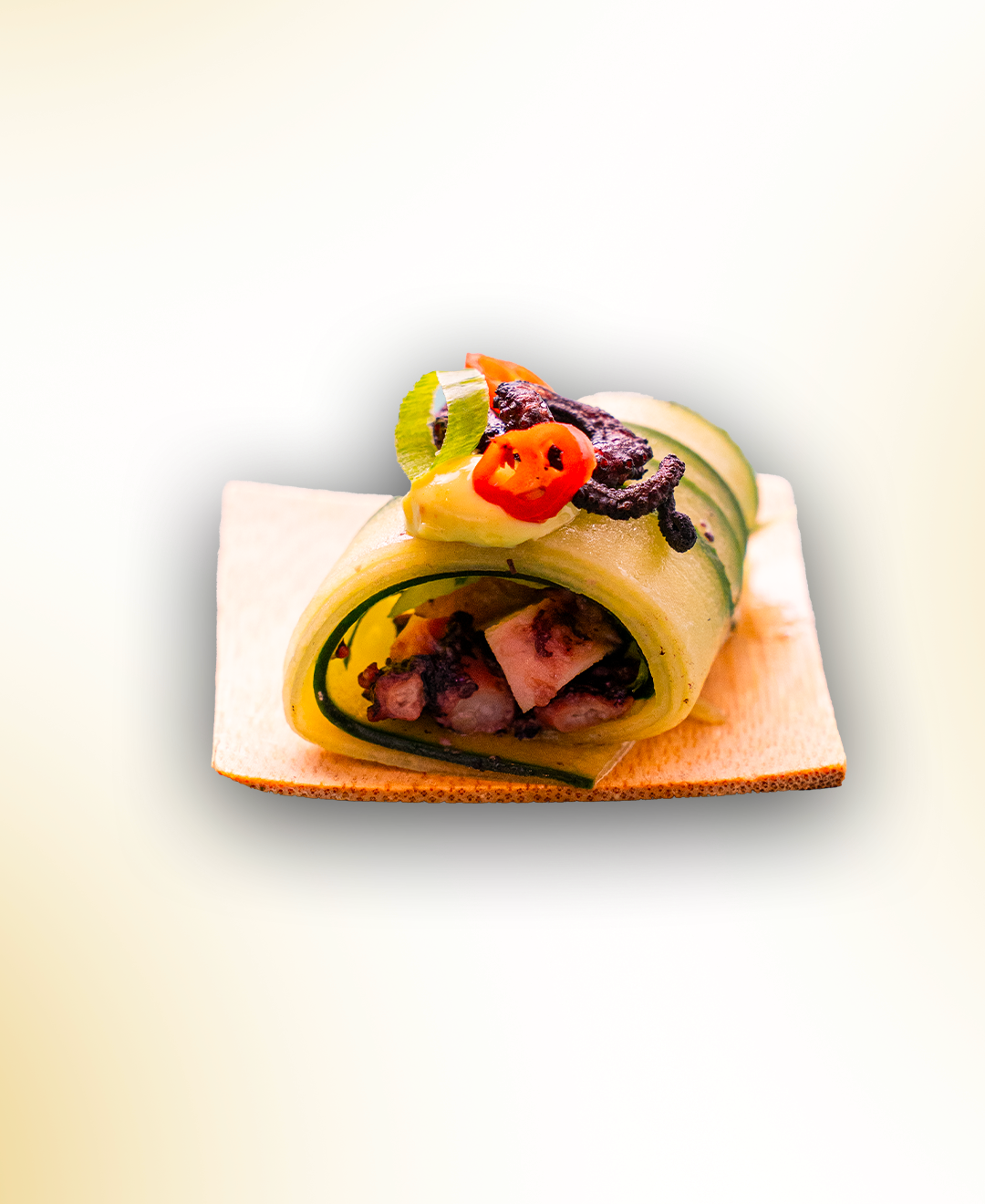 MAKI DE COURGETTE - POULPE