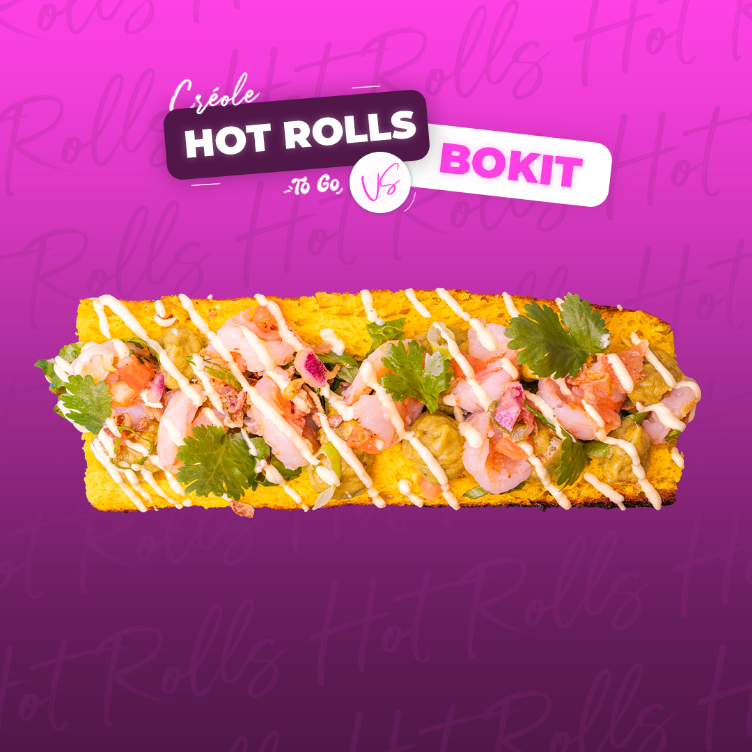 HOT ROLLS CREVETTE ÉPICE JERK