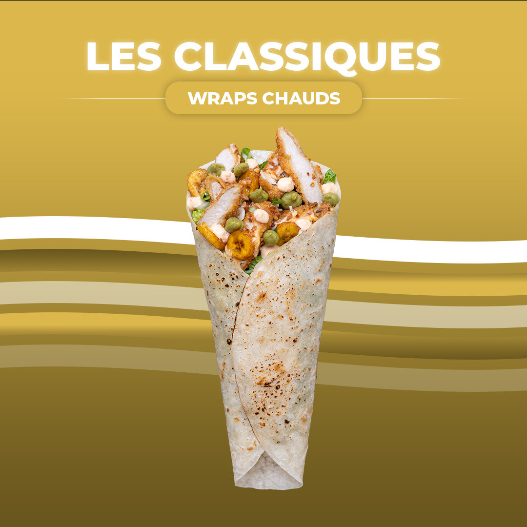 WRAP CHAUD POULET CRISPY