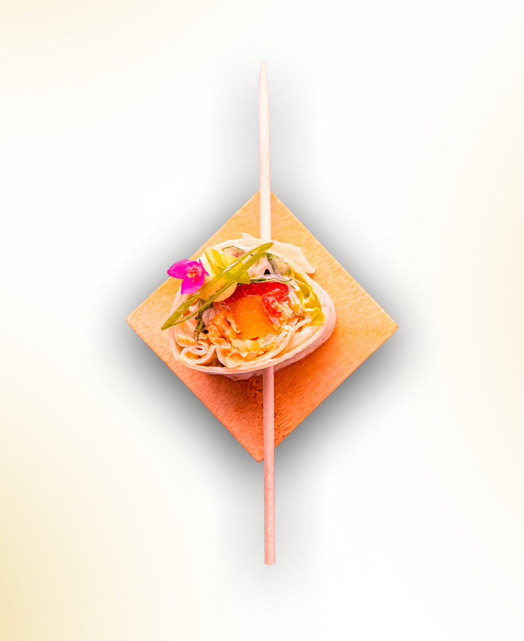 MINI WRAP - MORUE CONCOMBRES BANANE PLANTAIN