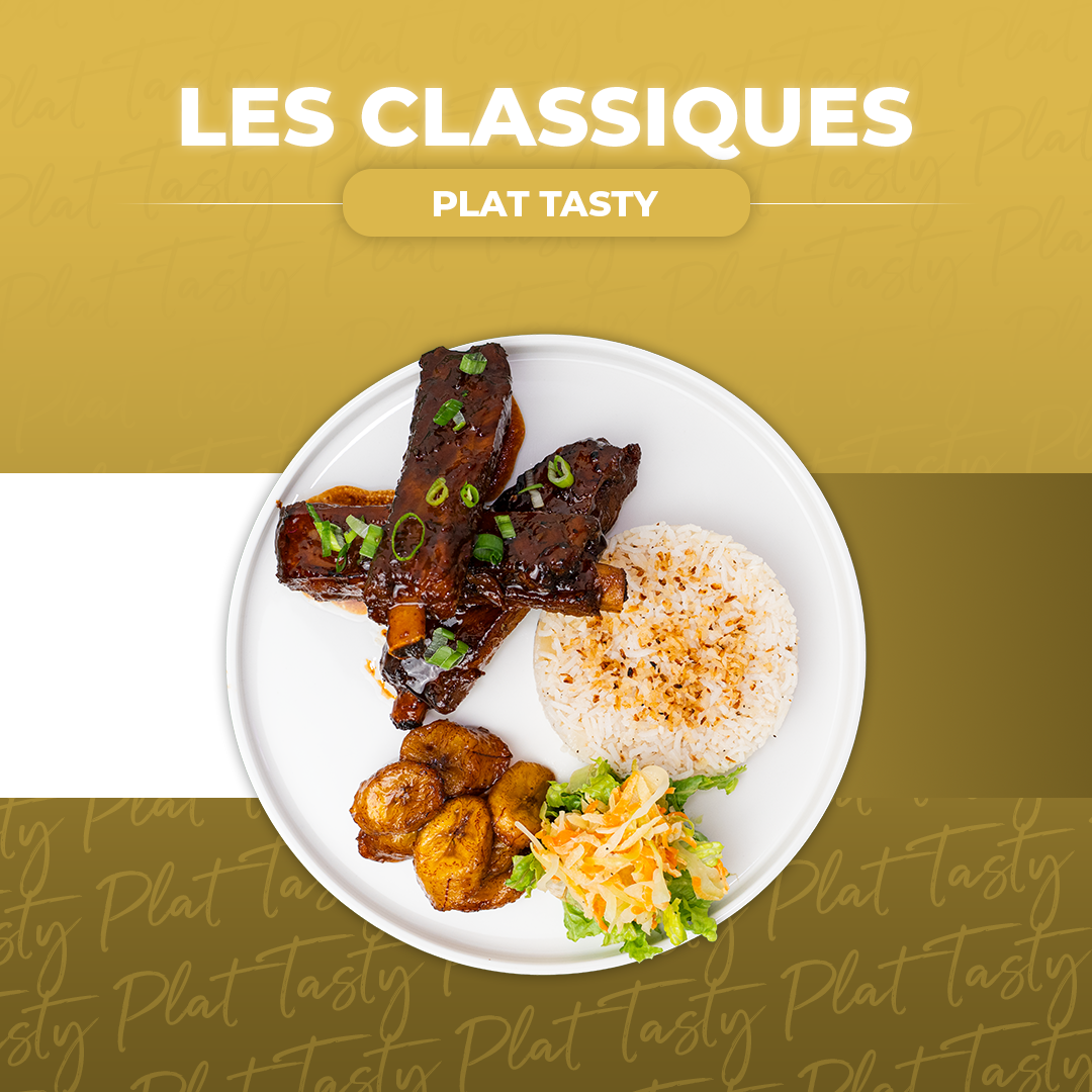 LES PLATS : RIBS CONFITS HIBISCUS