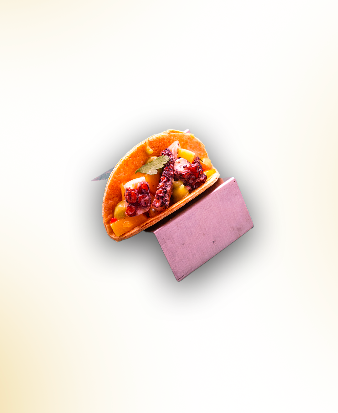 MINI TACOS - POULPE ANANAS MANGUE