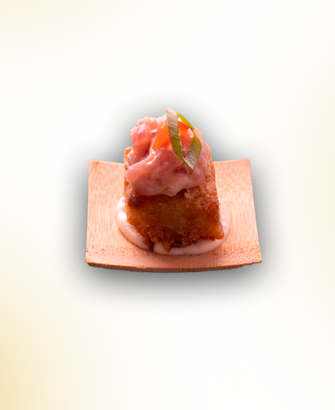 CRISPY RIZ CRÉOLES - TARTARE DE BOEUF 