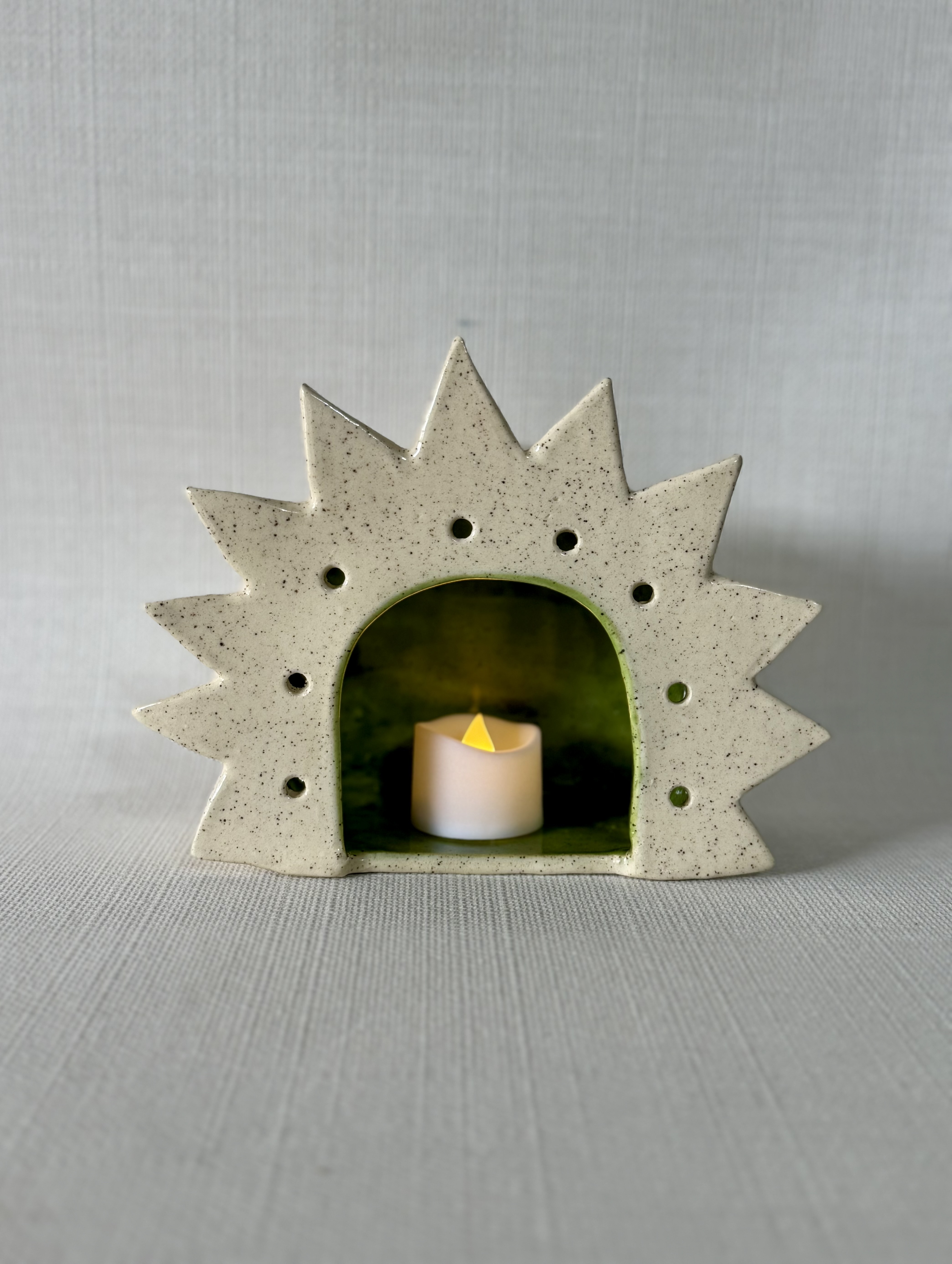 Sunburst Tealight Holder