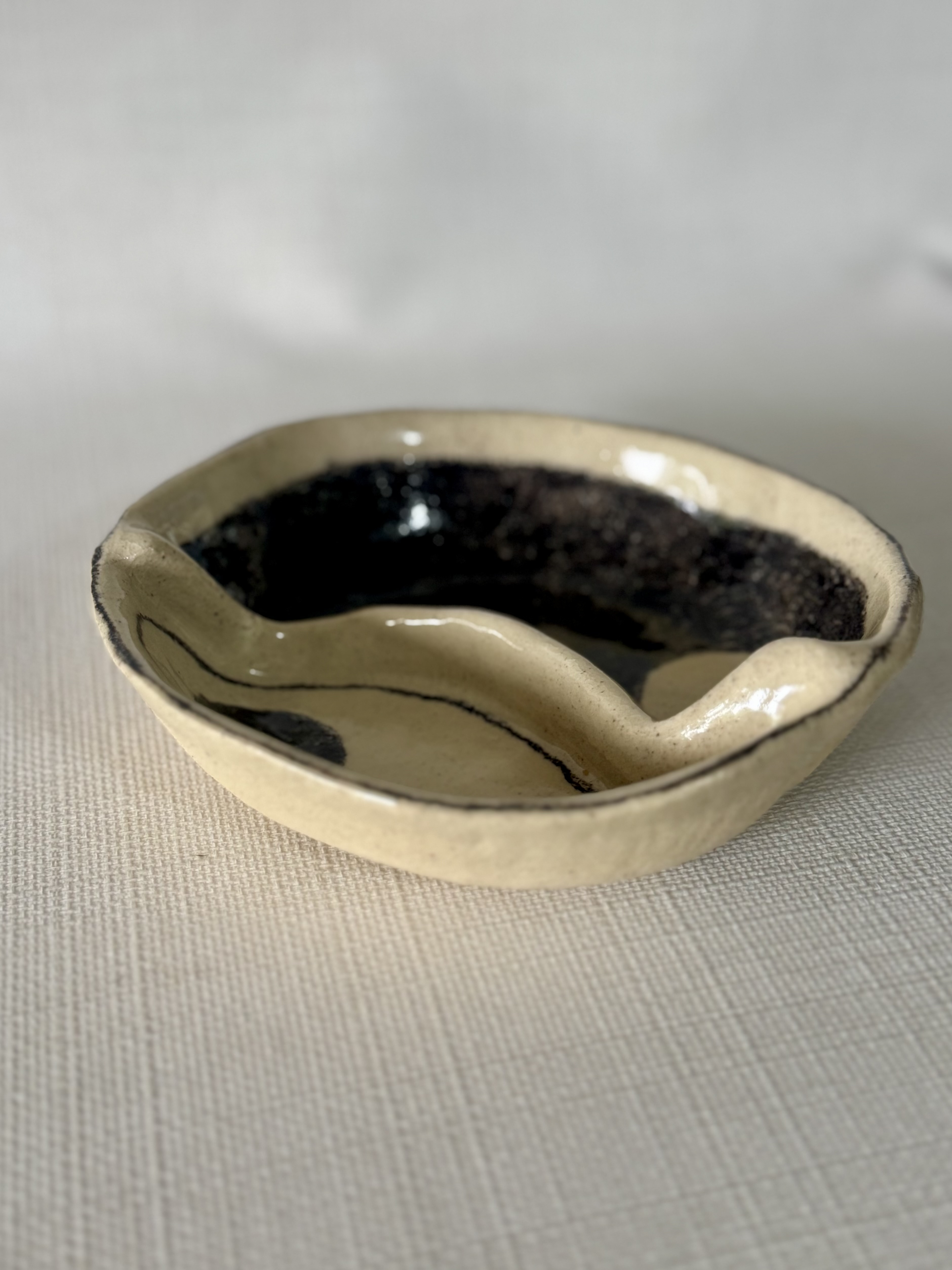 Yin Yang Ceramic Dish