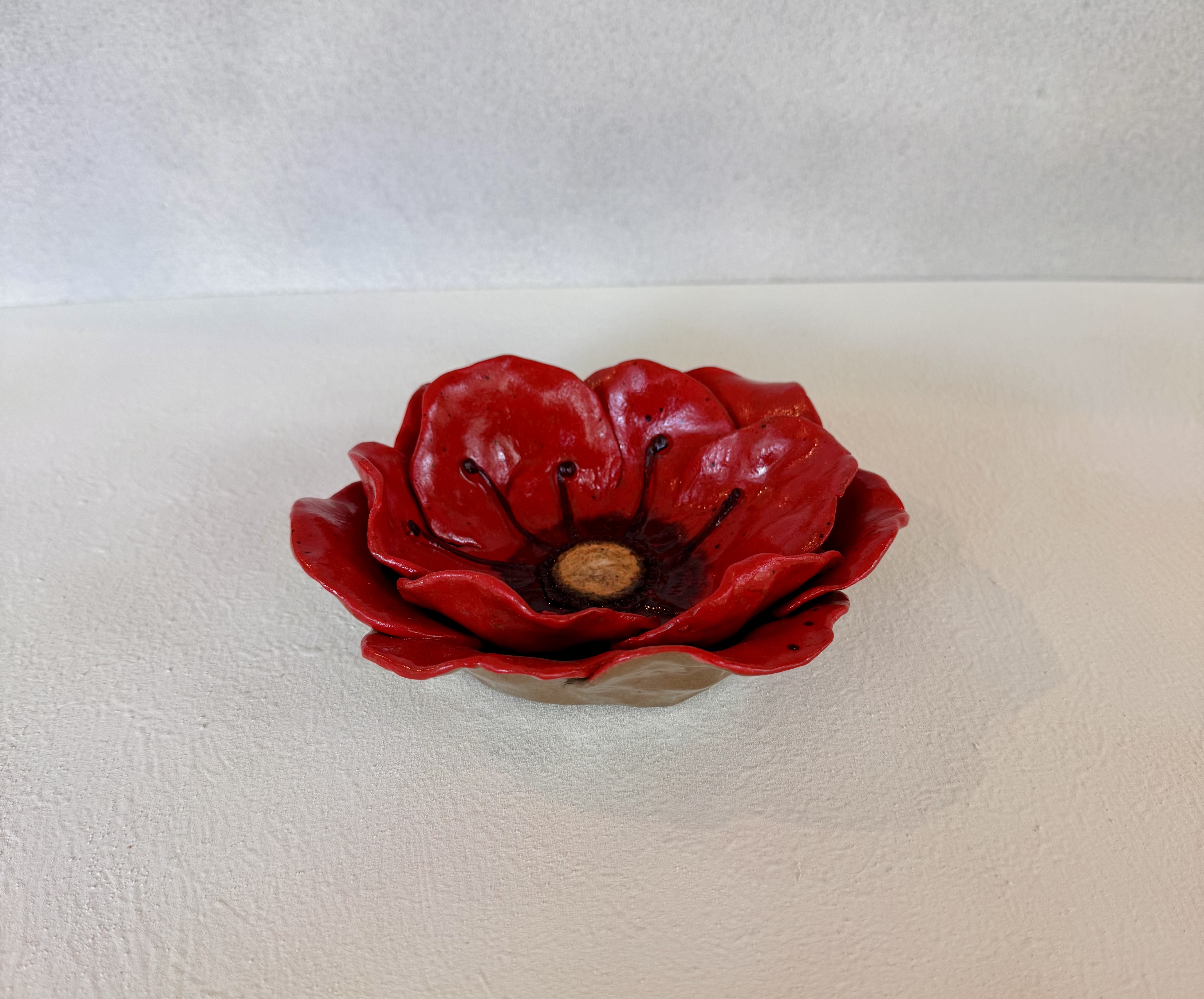 Red Poppy Bowl