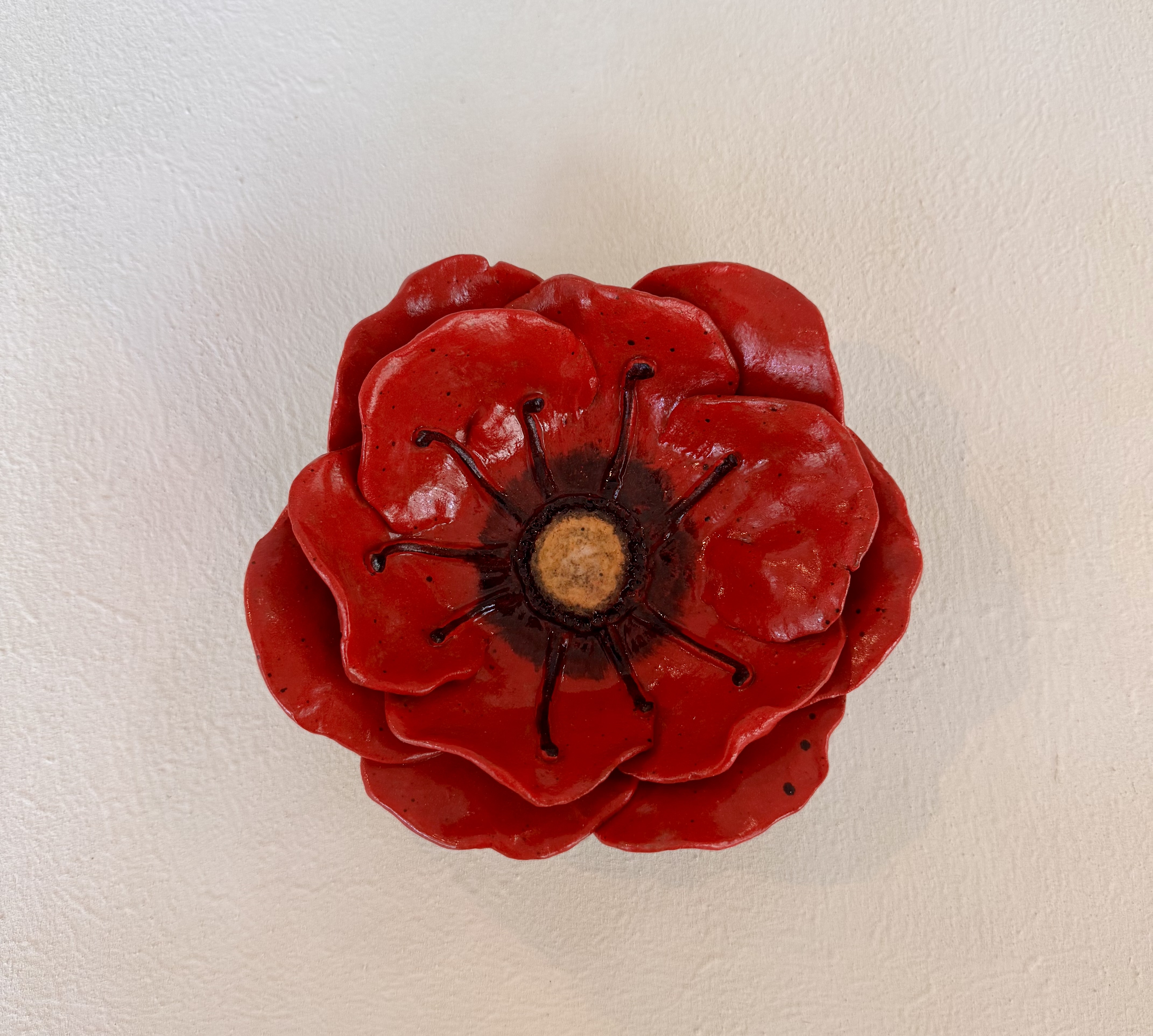 Red Poppy Bowl