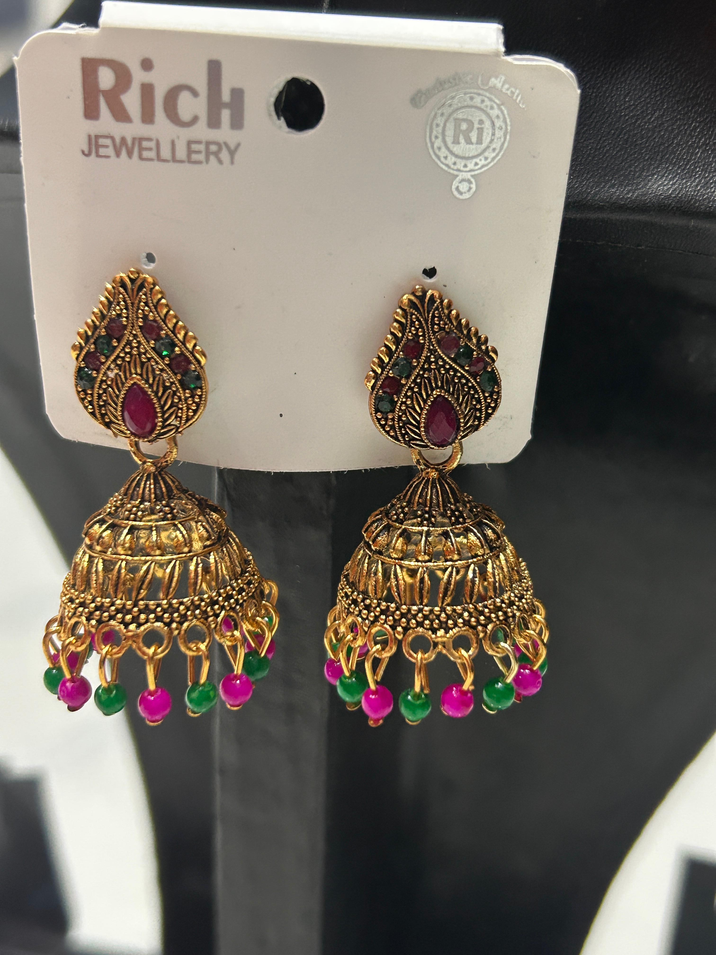 Traditional Jhumka Earrings