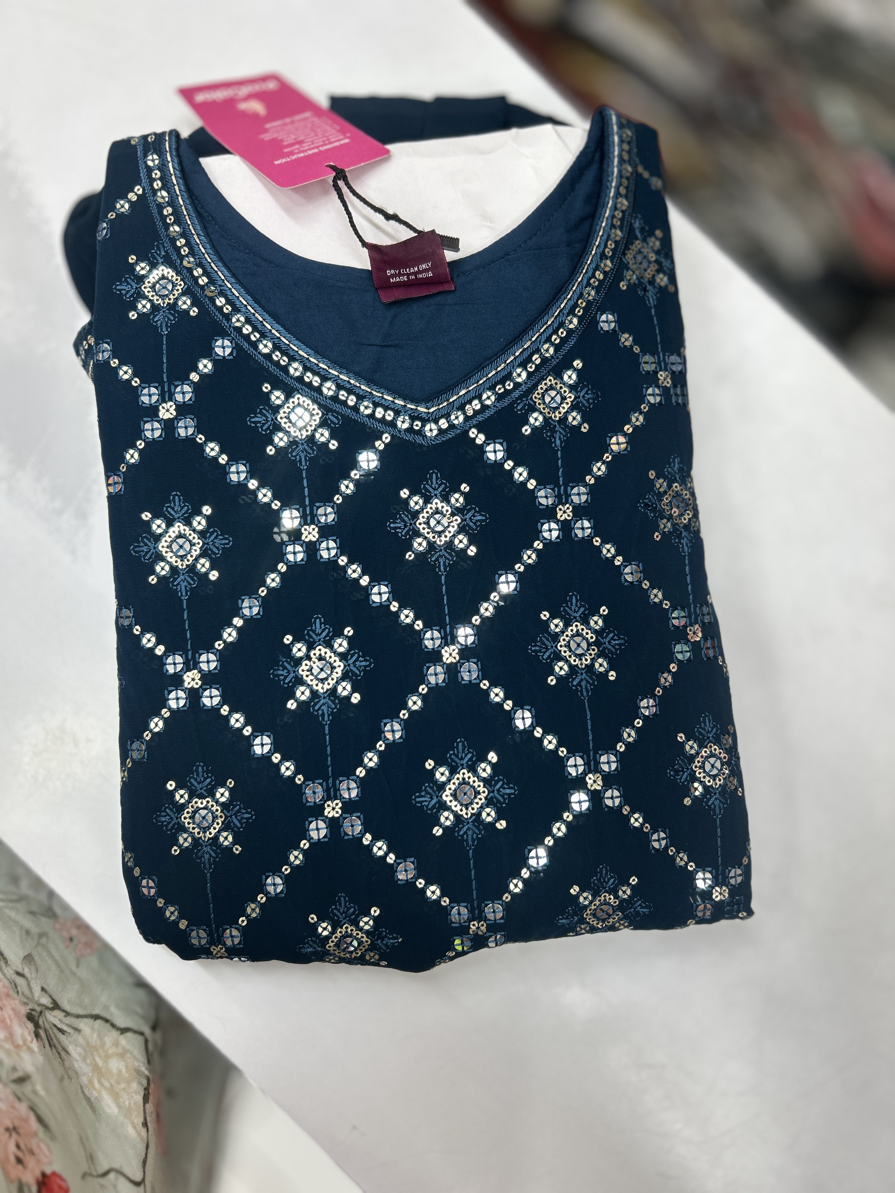 Embroidered Maxi Dress