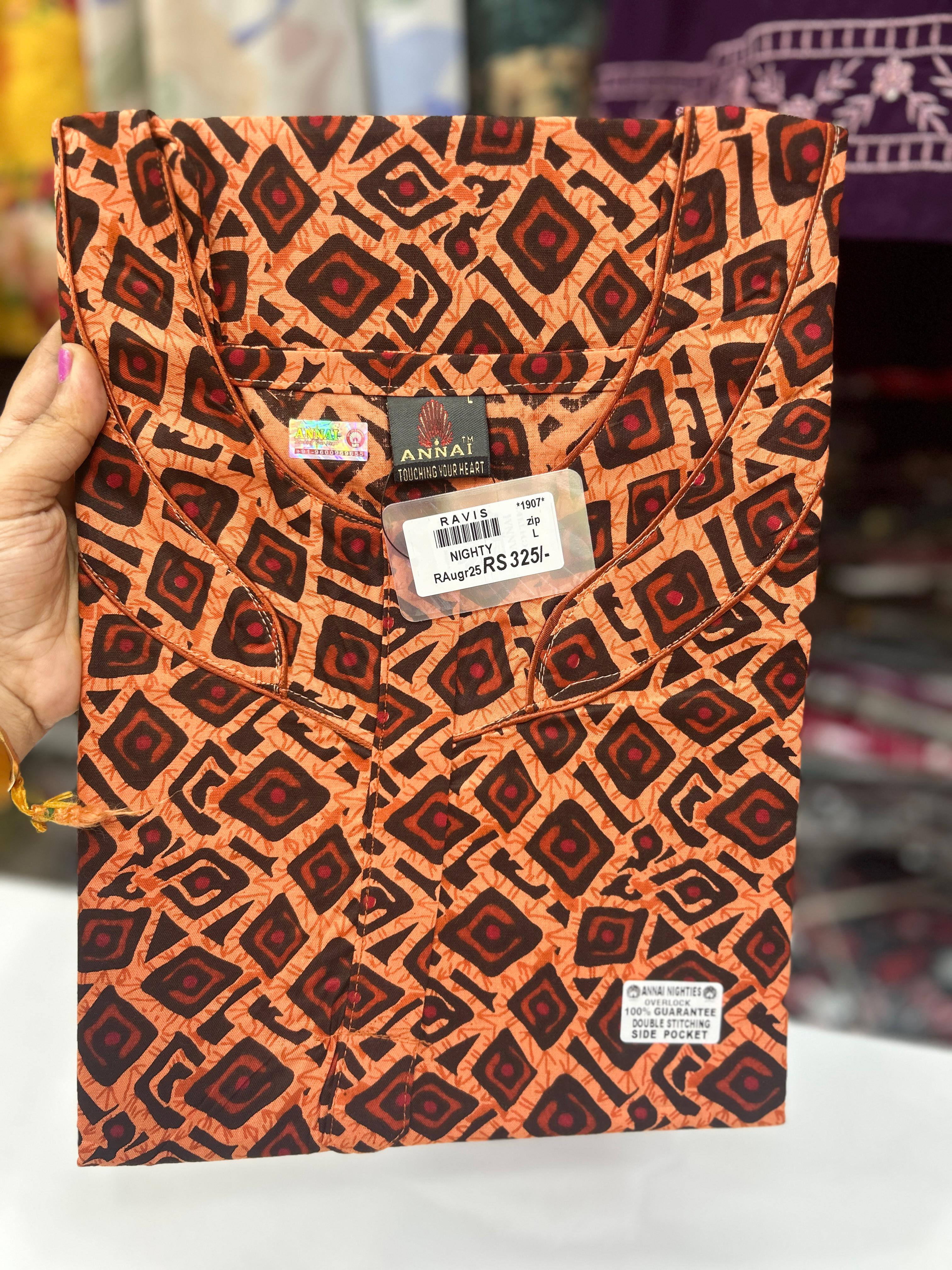 Branded Cotton Nighties (L)