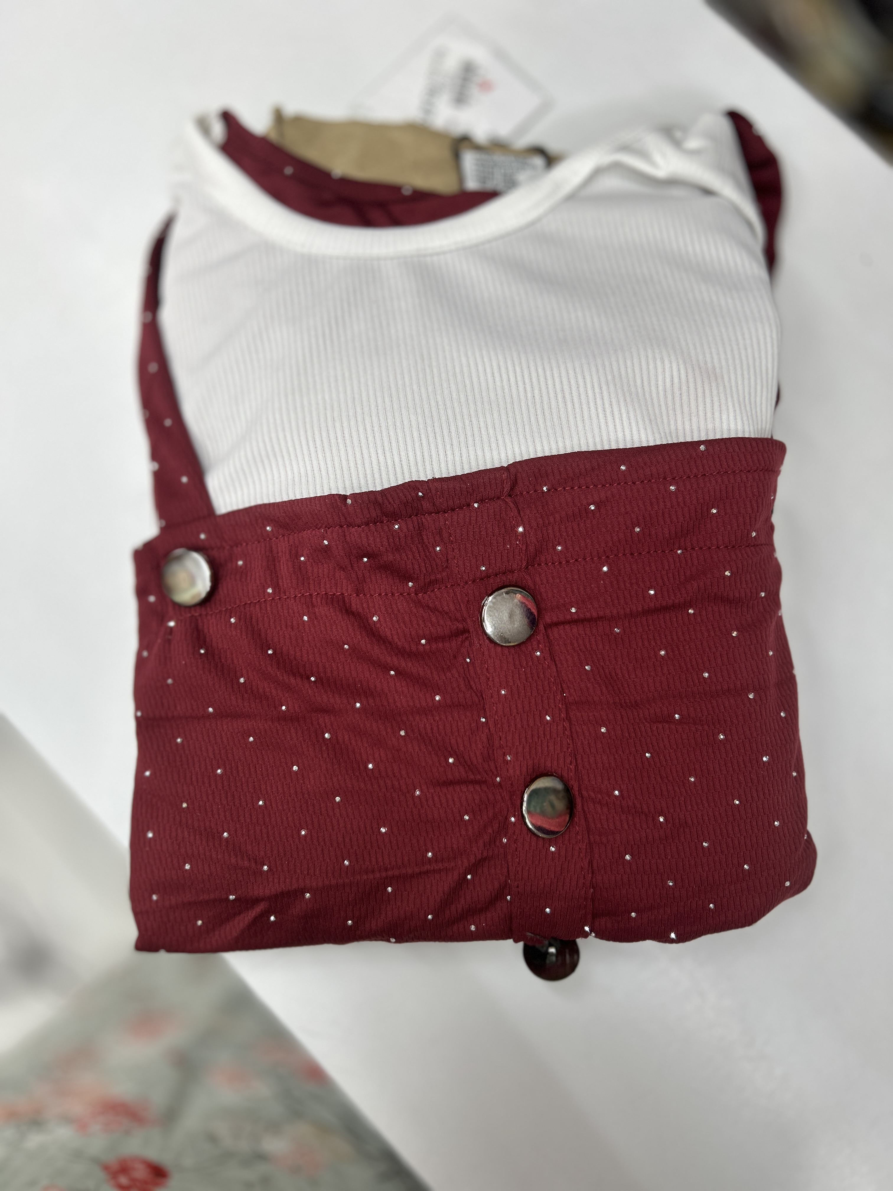 Attachable Jumpsuit Type Dress