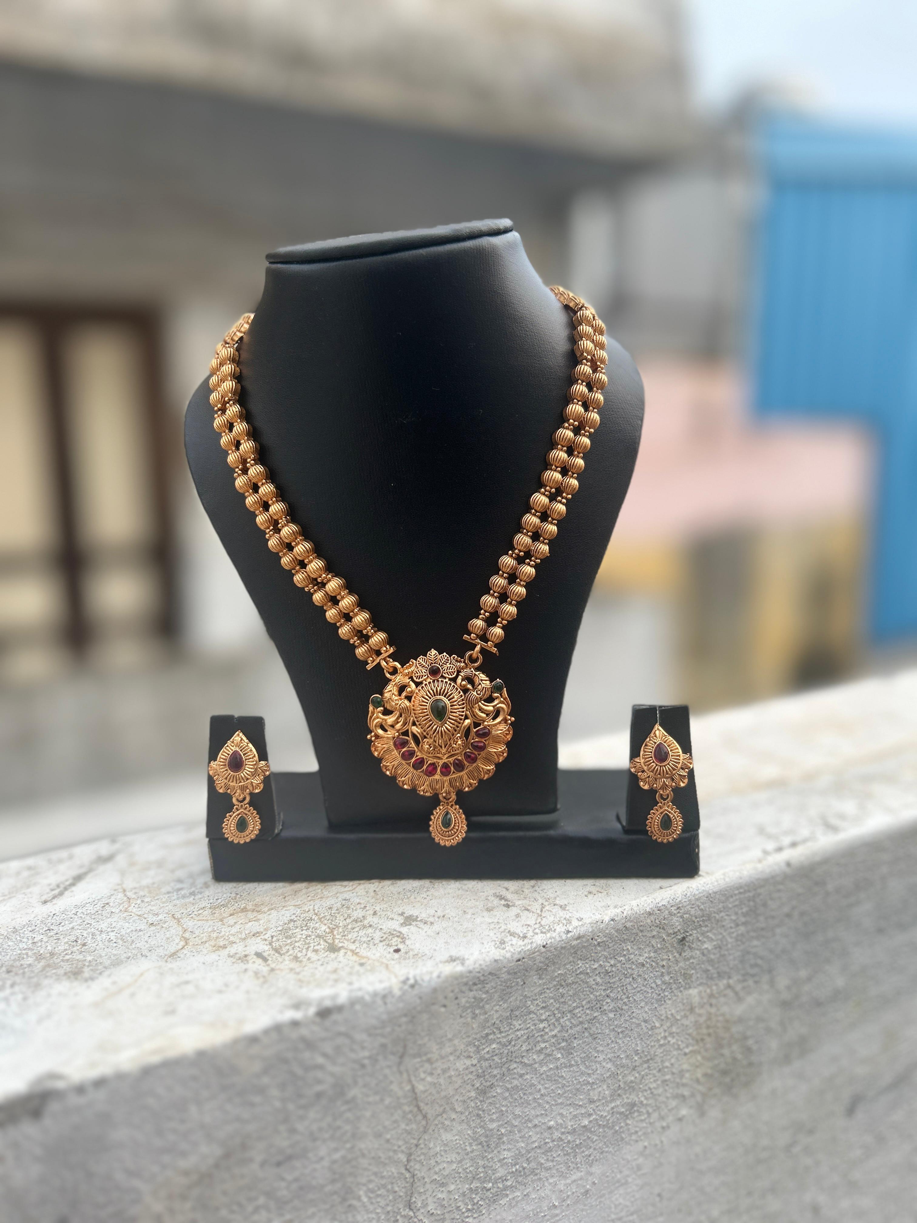 Traditional Gold-Plated Haram Set