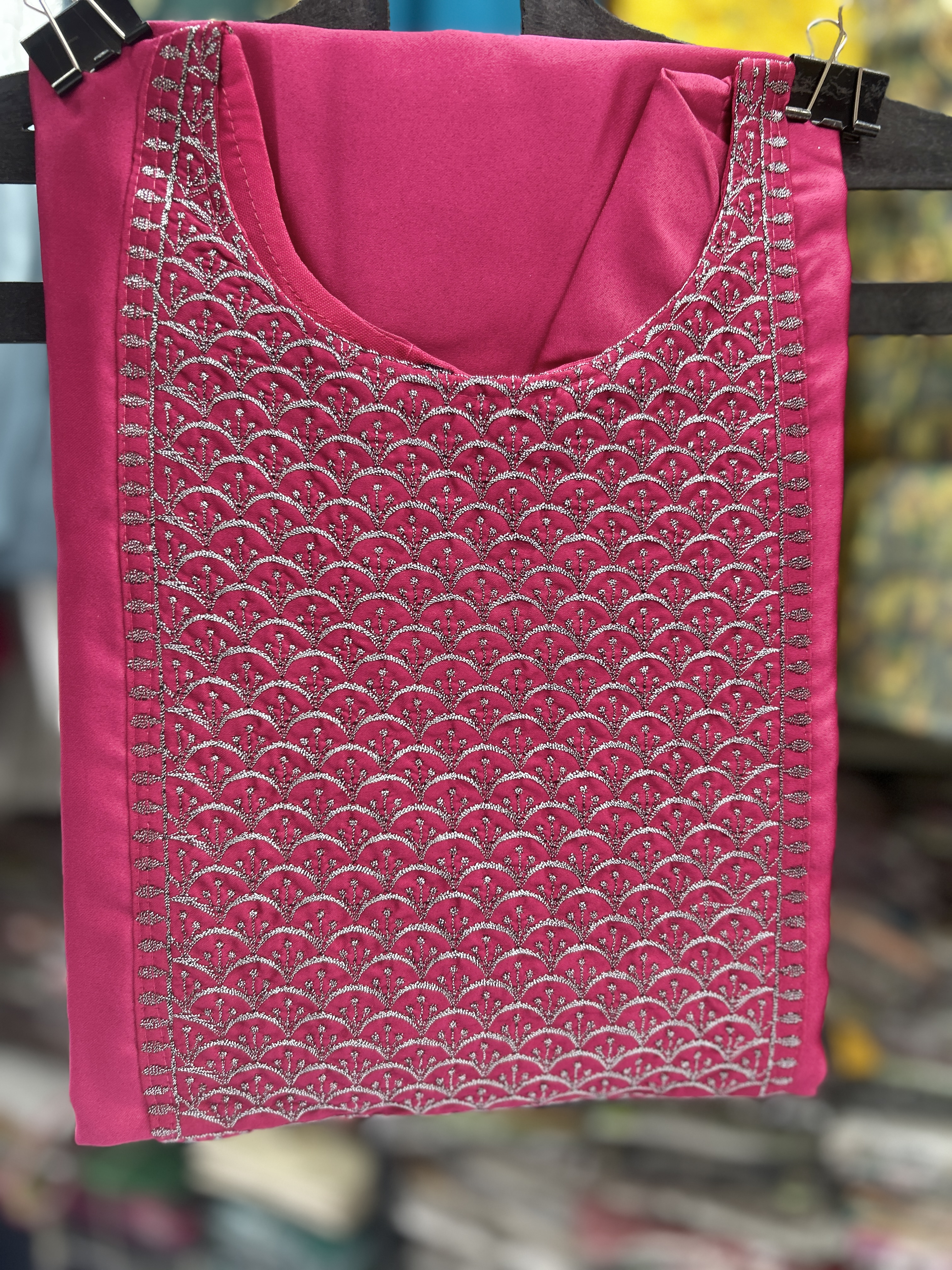 Embroidered Kurta in jasmine material(M to XXL)