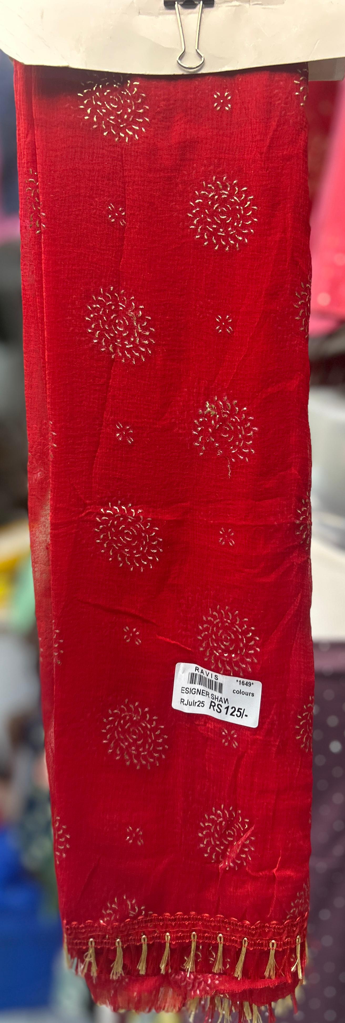 Printed Marble Shawl