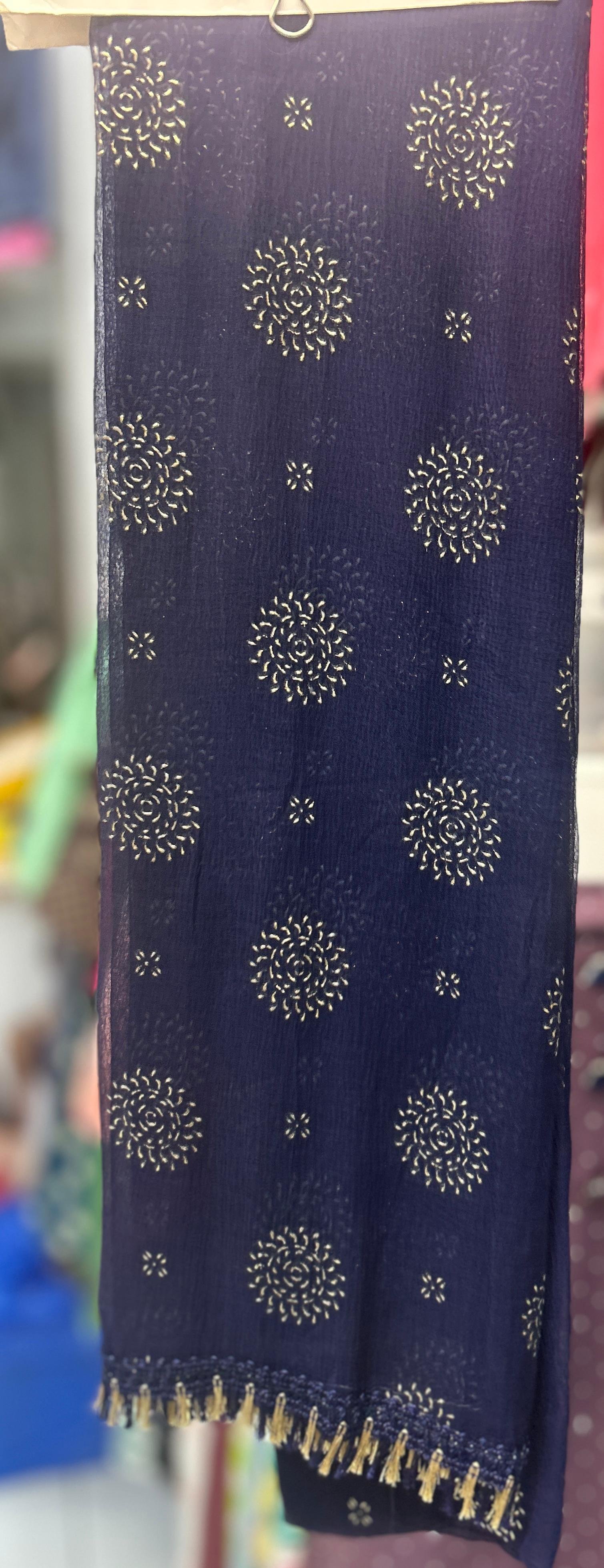 Printed Marble Shawl