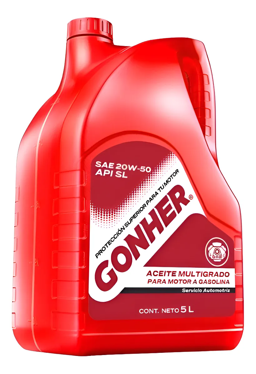 Aceite para motor Gonher mineral 20W-50
