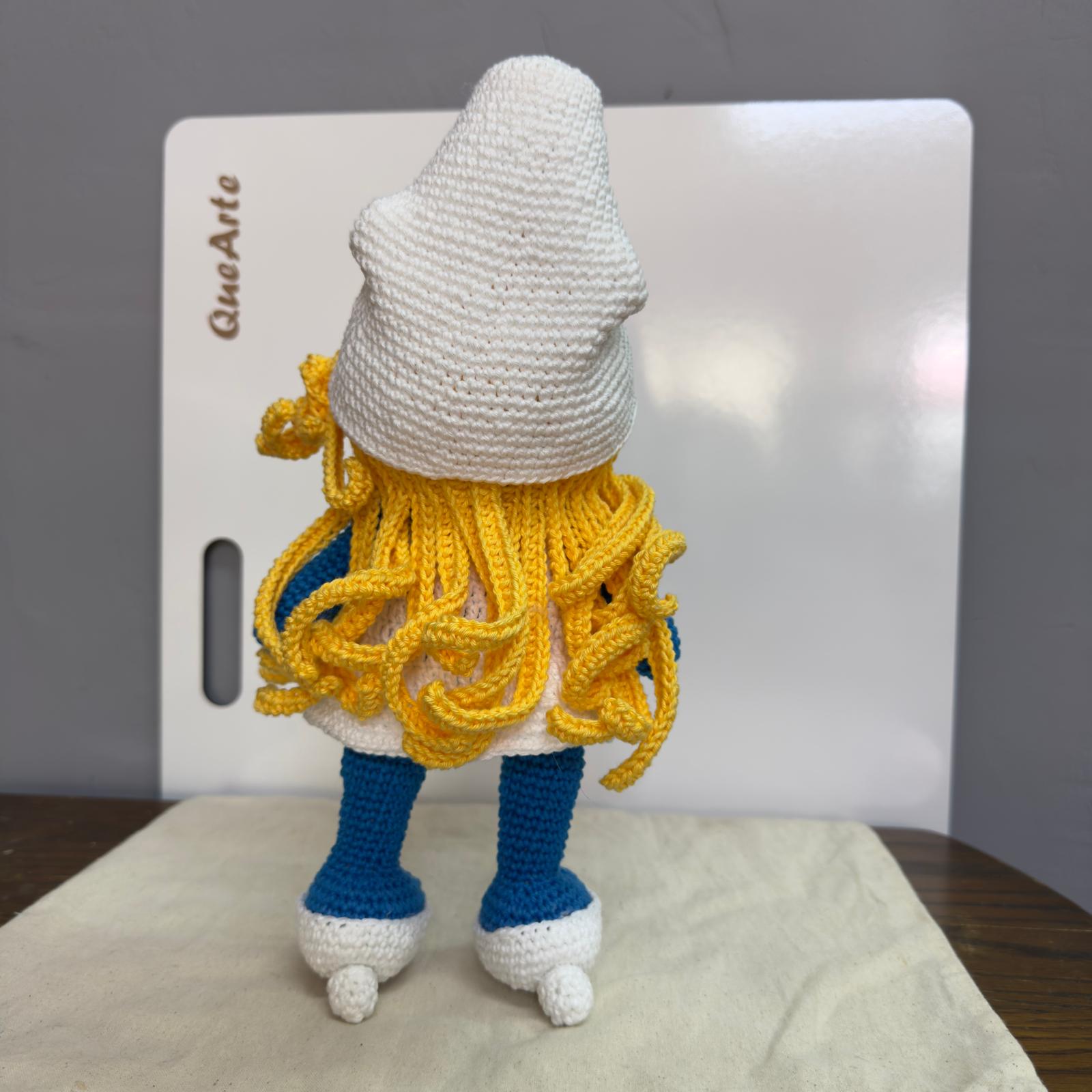 Boneca Smurfette Artesanal