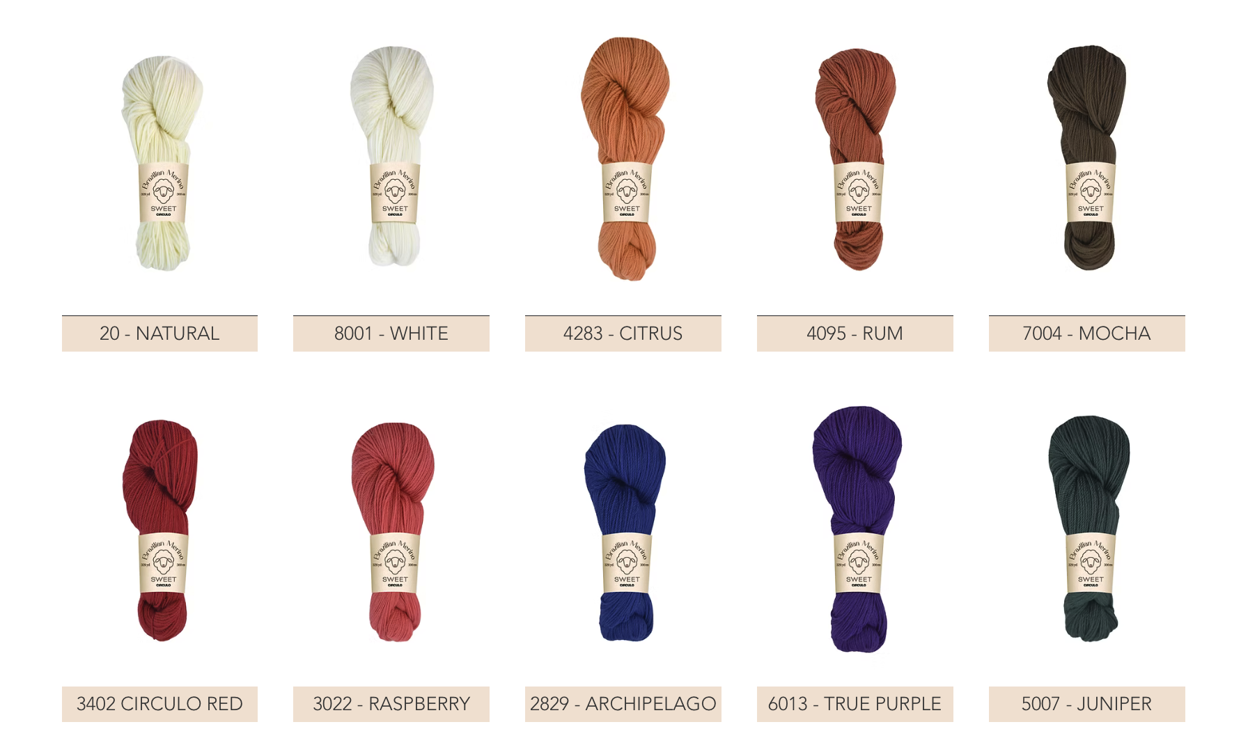 Brazillian Merino Sweet