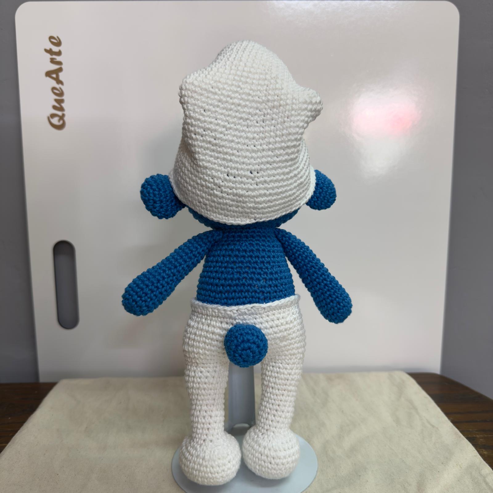 Boneco Smurf Artesanal
