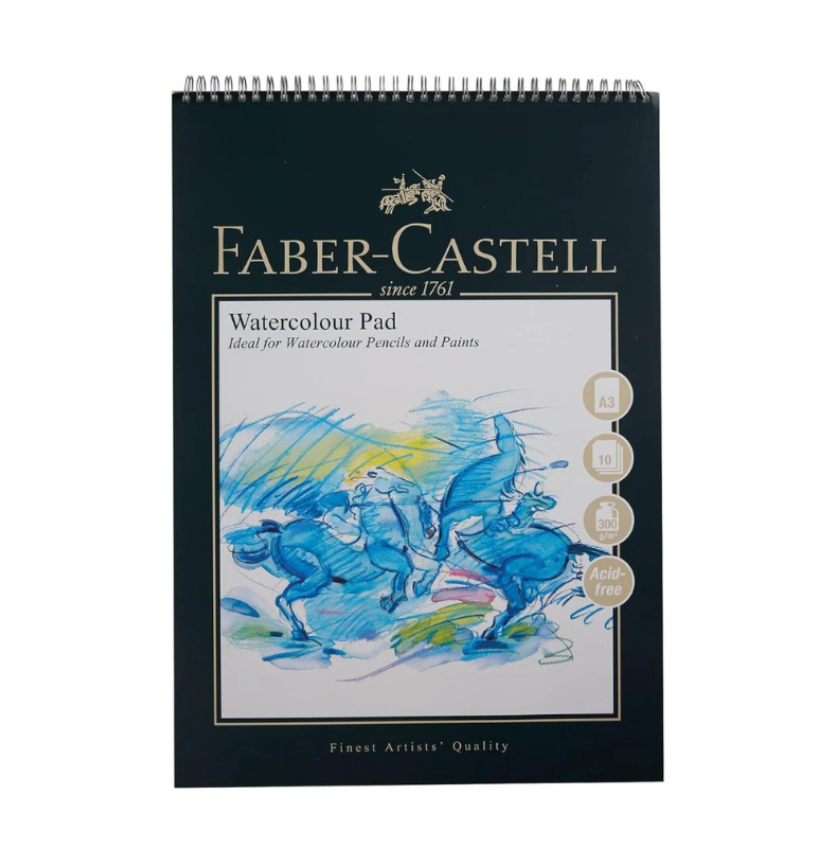  Bloco Papel Aguarela Faber-Castell