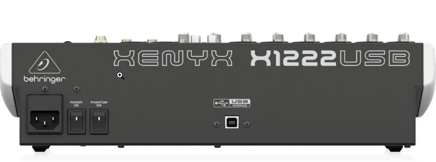 CONSOLA USADA   Behringer Xenyx QX1222USB Mixer