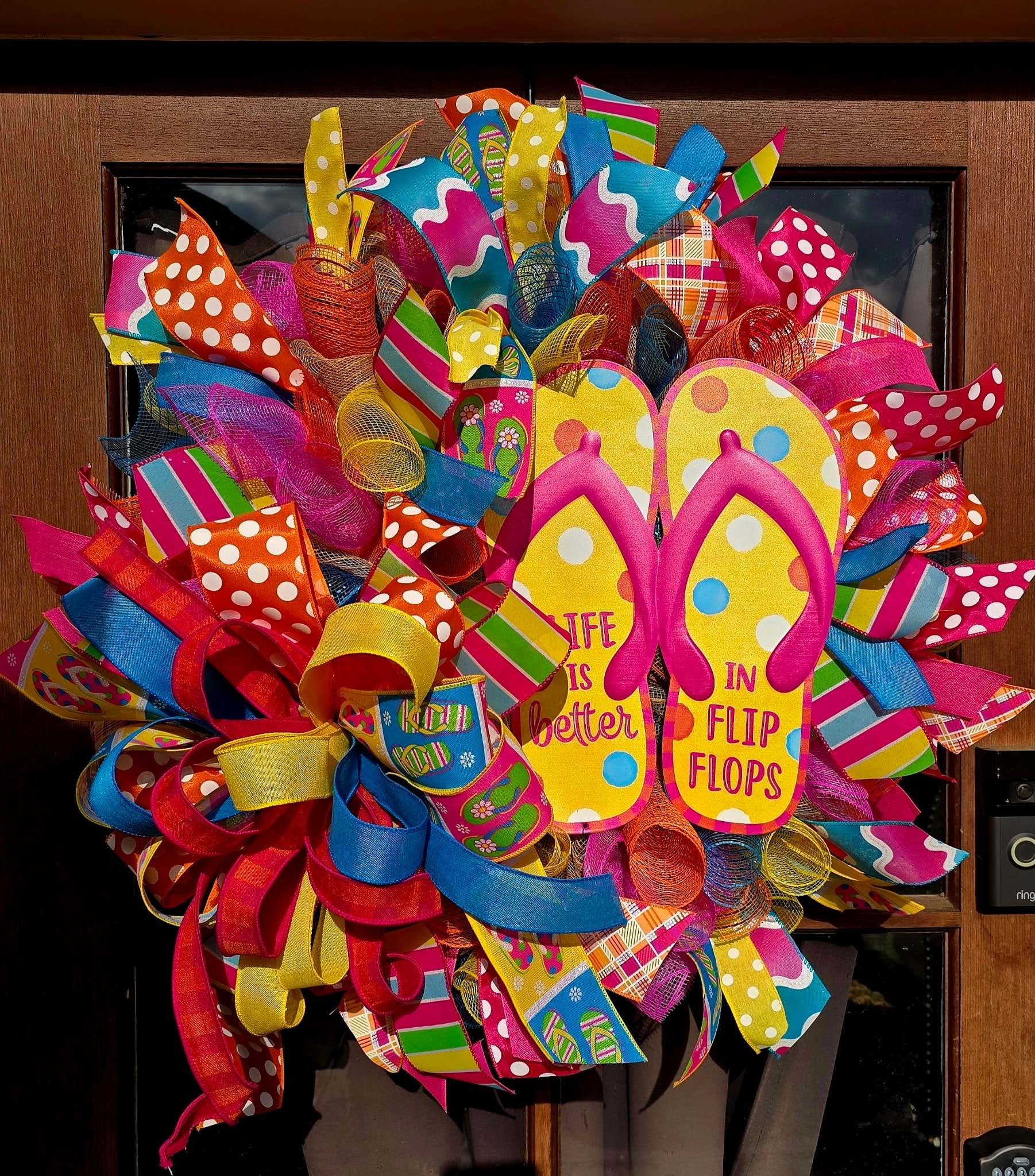 Welcome Door Wreath