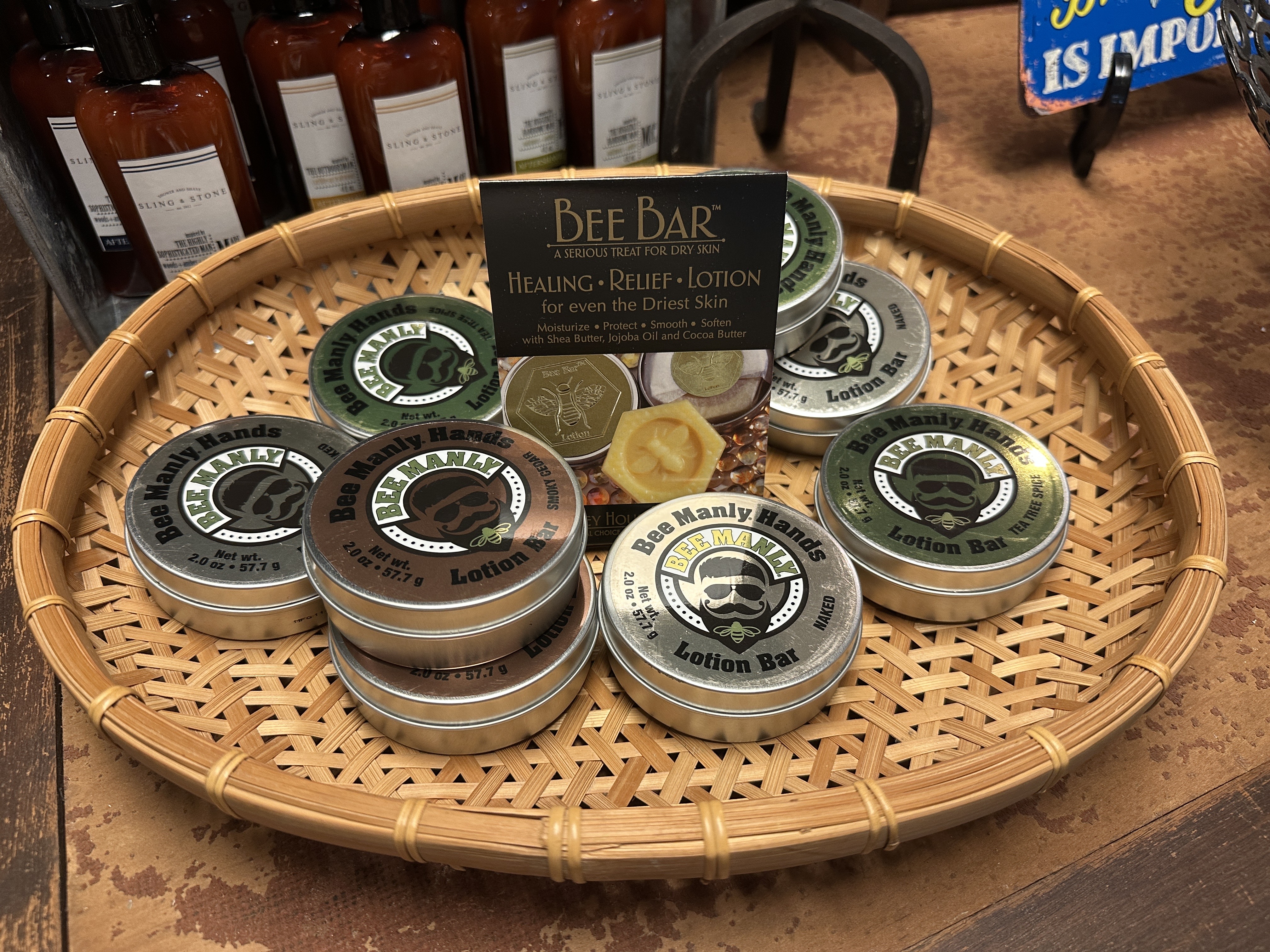 Bee Manly Lotion Bar