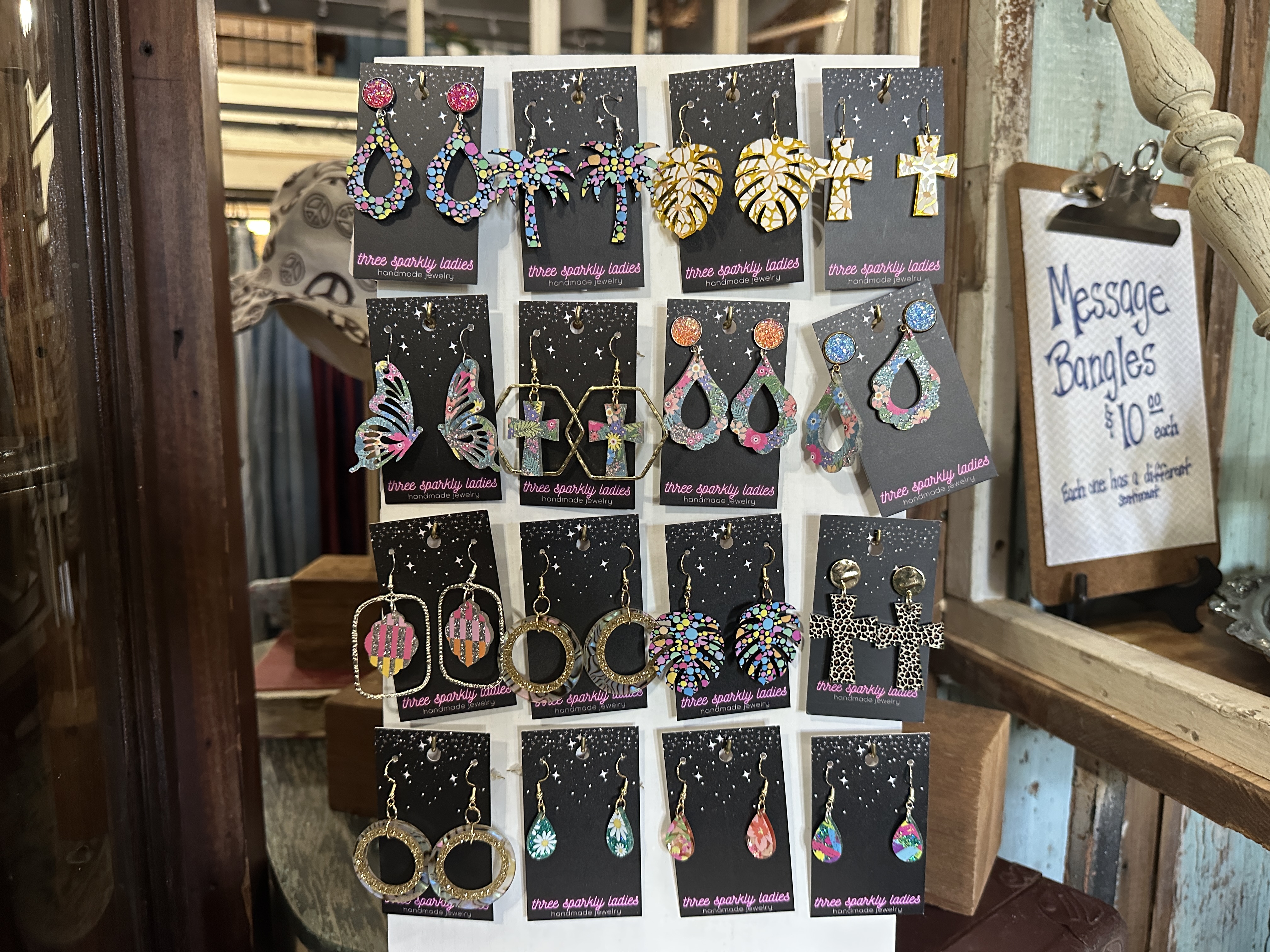 Acrylic Earring Collection