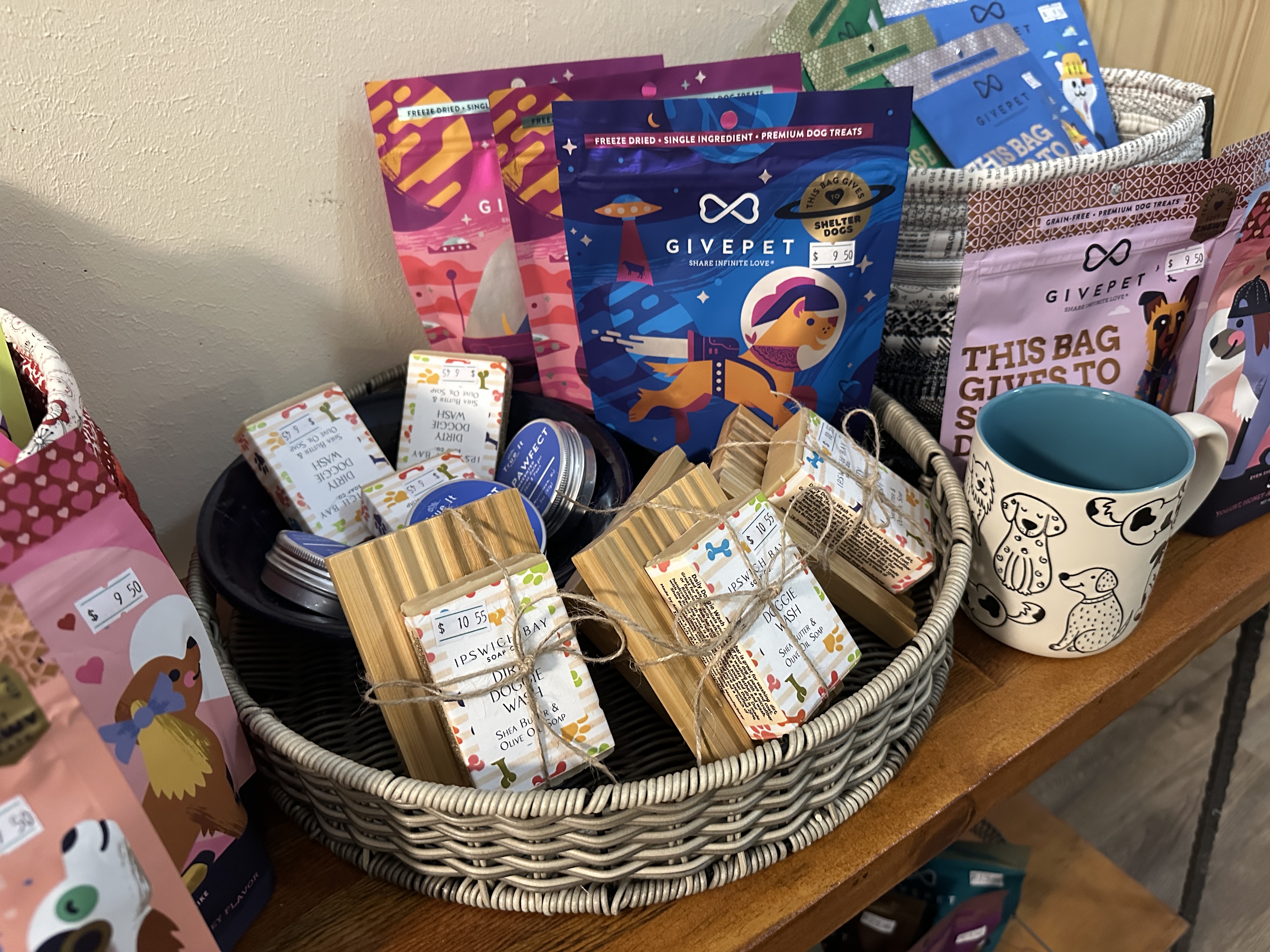 Dog Treats, Toys & Soap