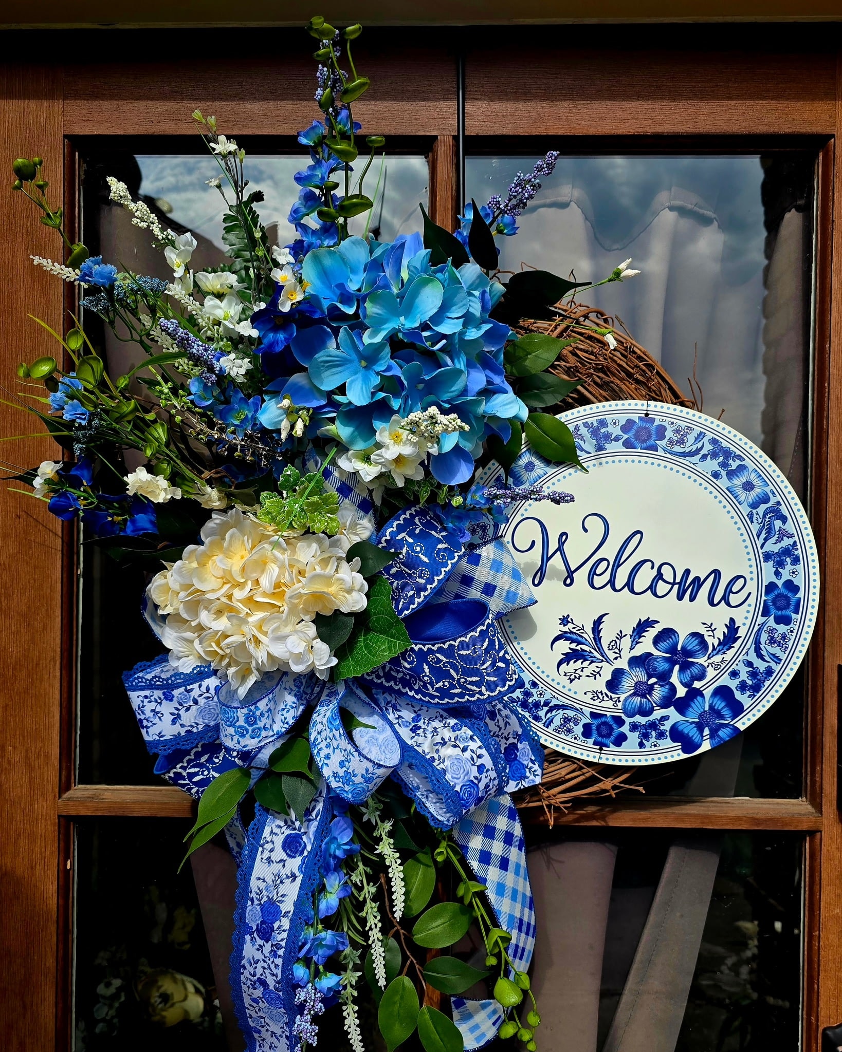 Welcome Door Wreath