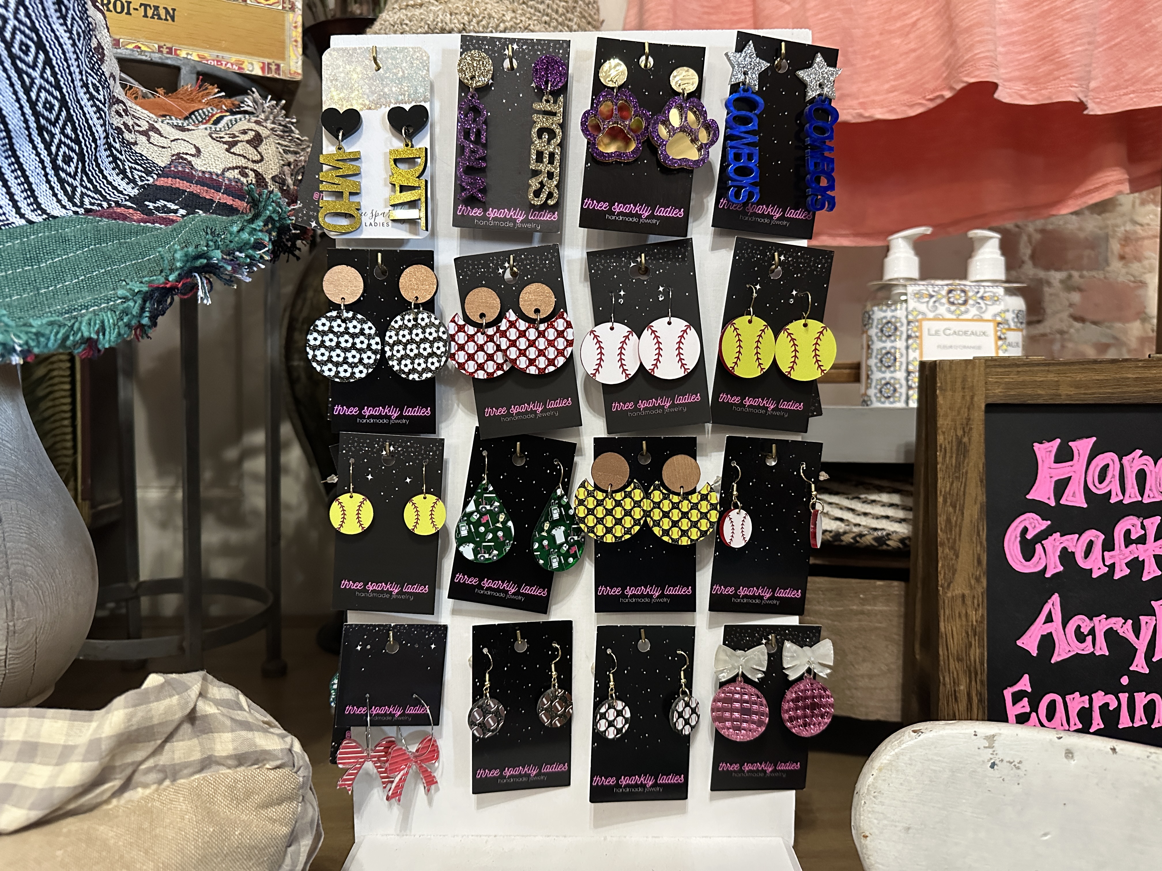 Acrylic Earring Collection