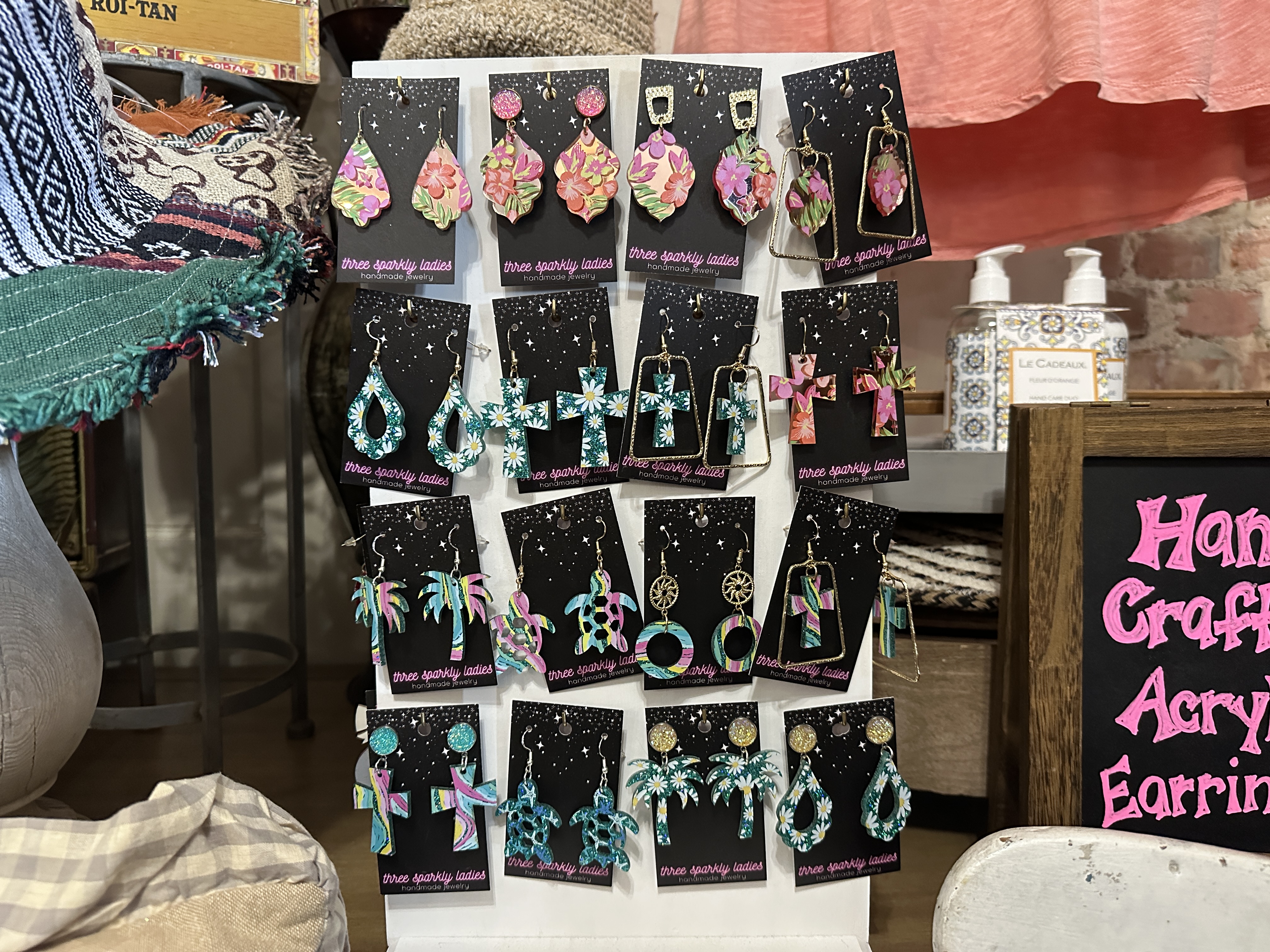 Acrylic Earring Collection