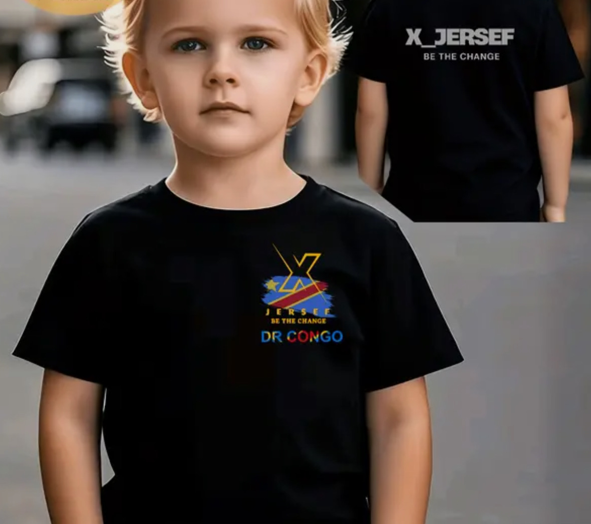 T-shirt X_JERSEF DR CONGO