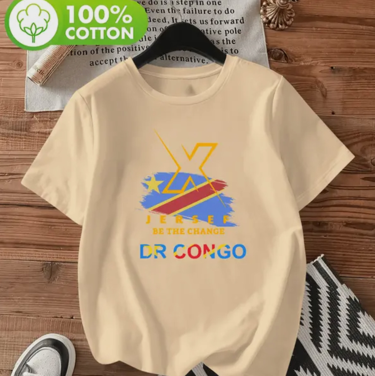 T-shirt RDC Be The Change 