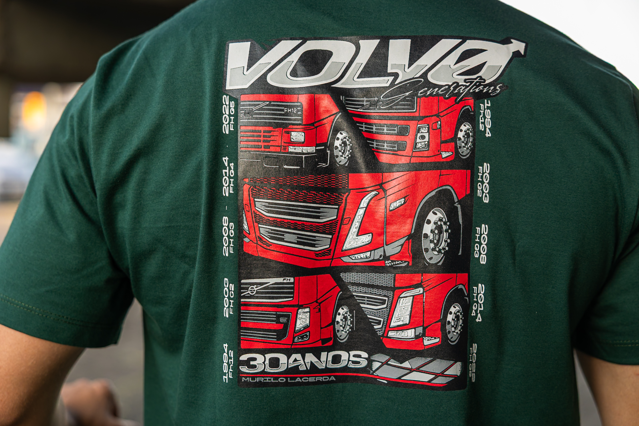 CAMISETA VOLVO  30 ANOS