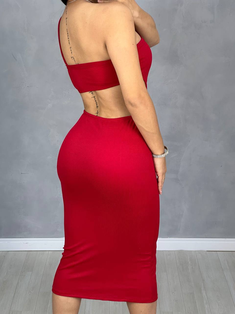 VESTIDO TAIS - RIBANINHA ABERTURA LATERAIS 