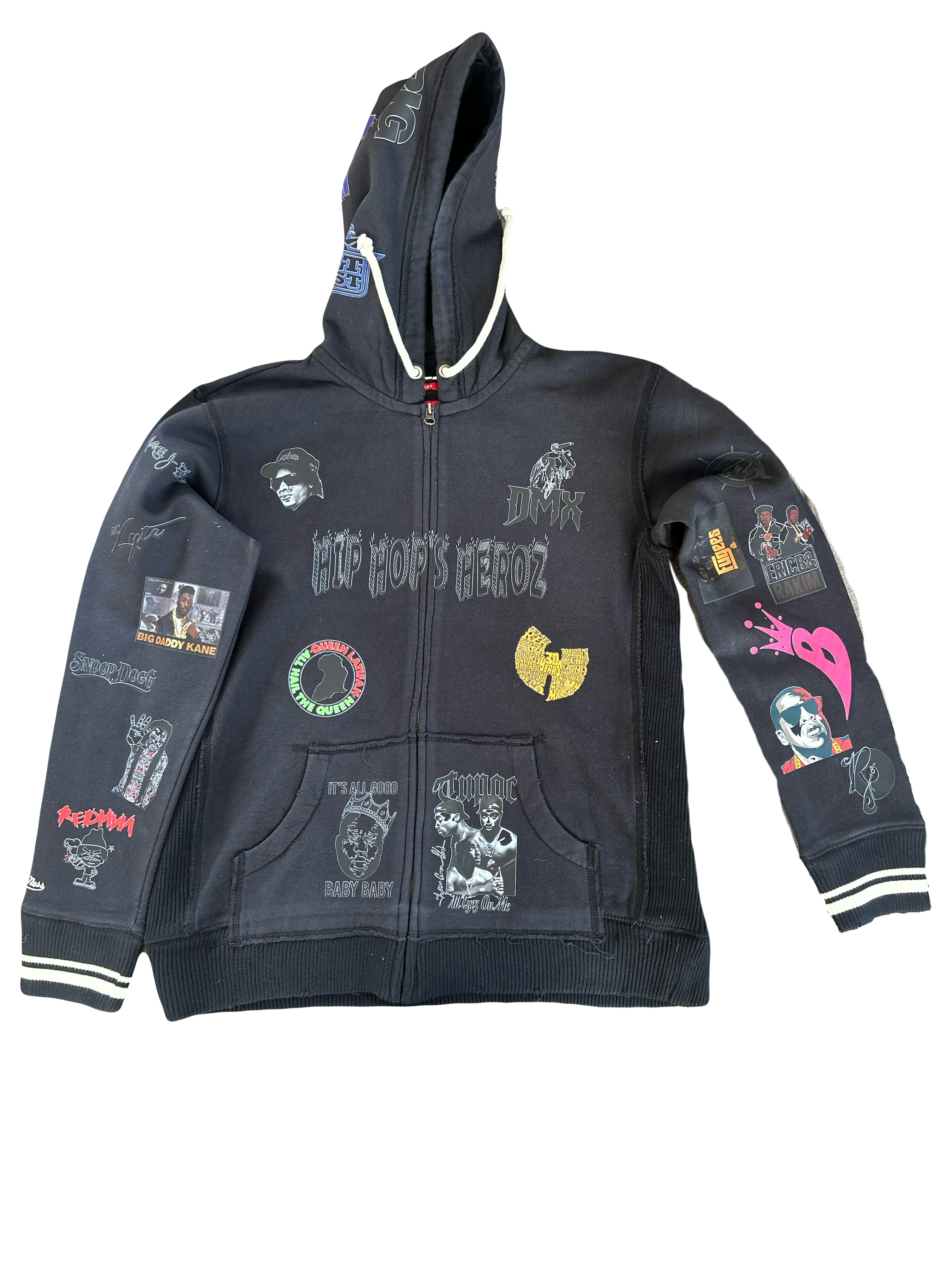 Green Hip Hop's Heroz  Zip-Up Hoodie