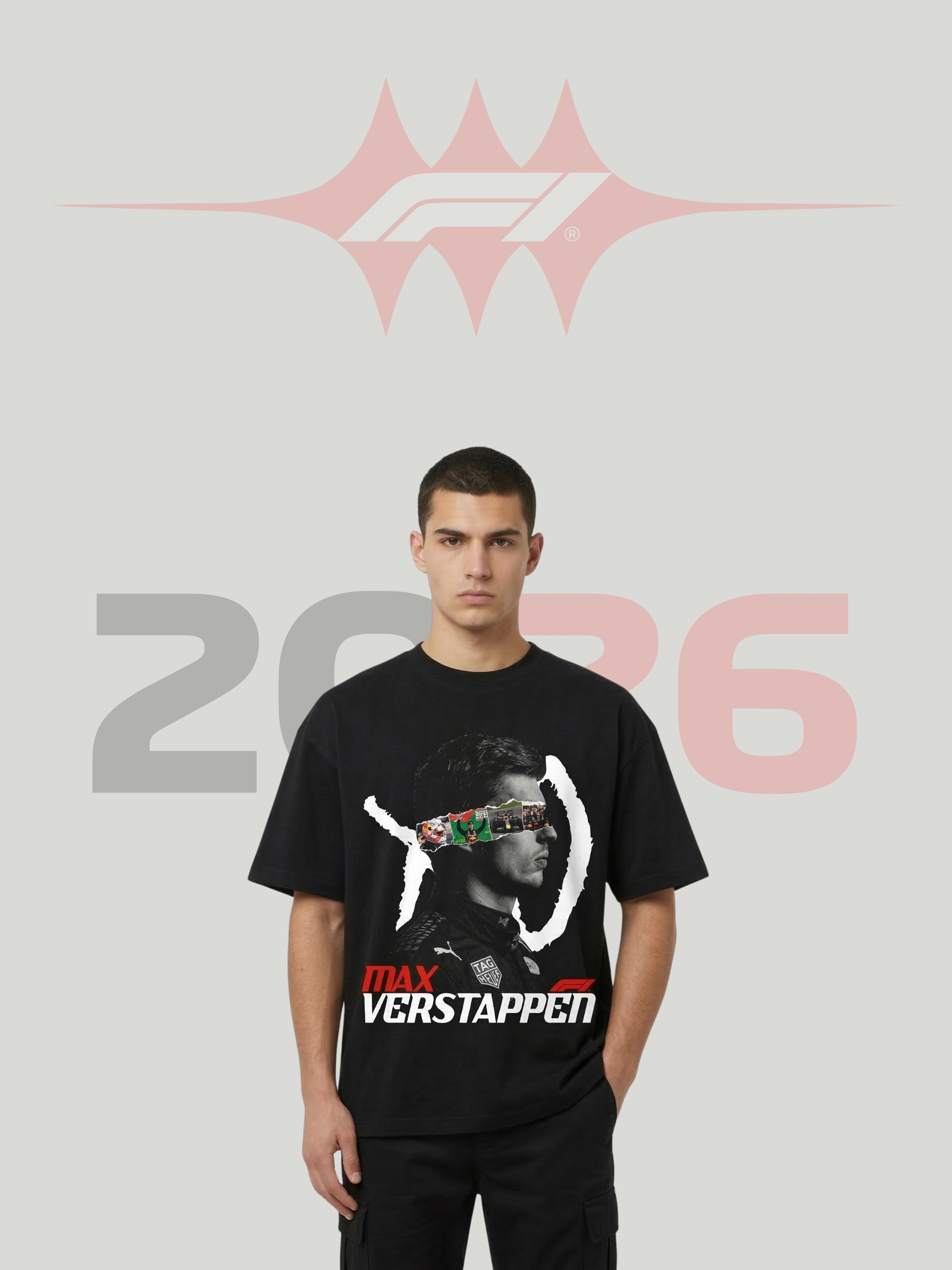 Camiseta Max Verstappen F1
