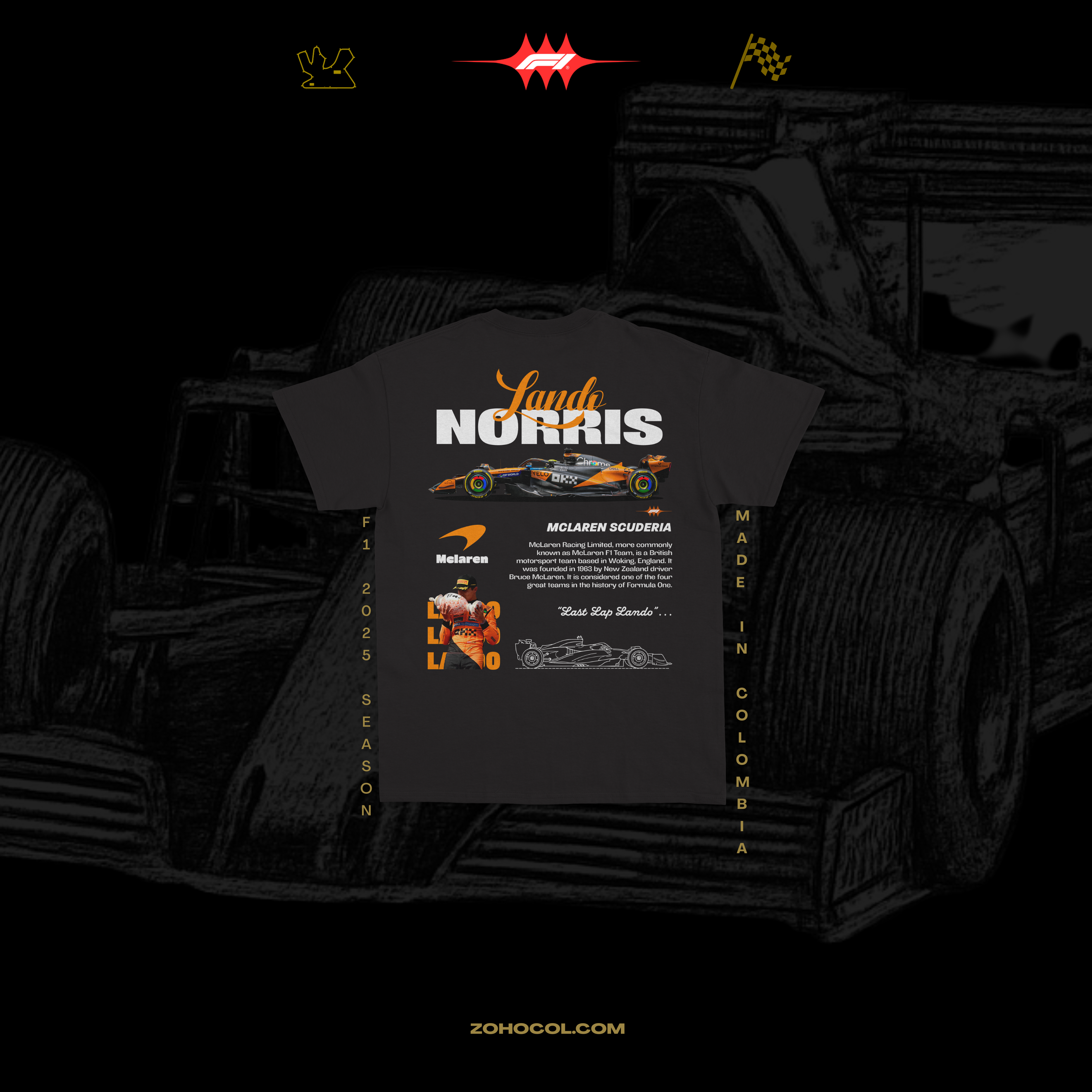 Camiseta Lando Norris