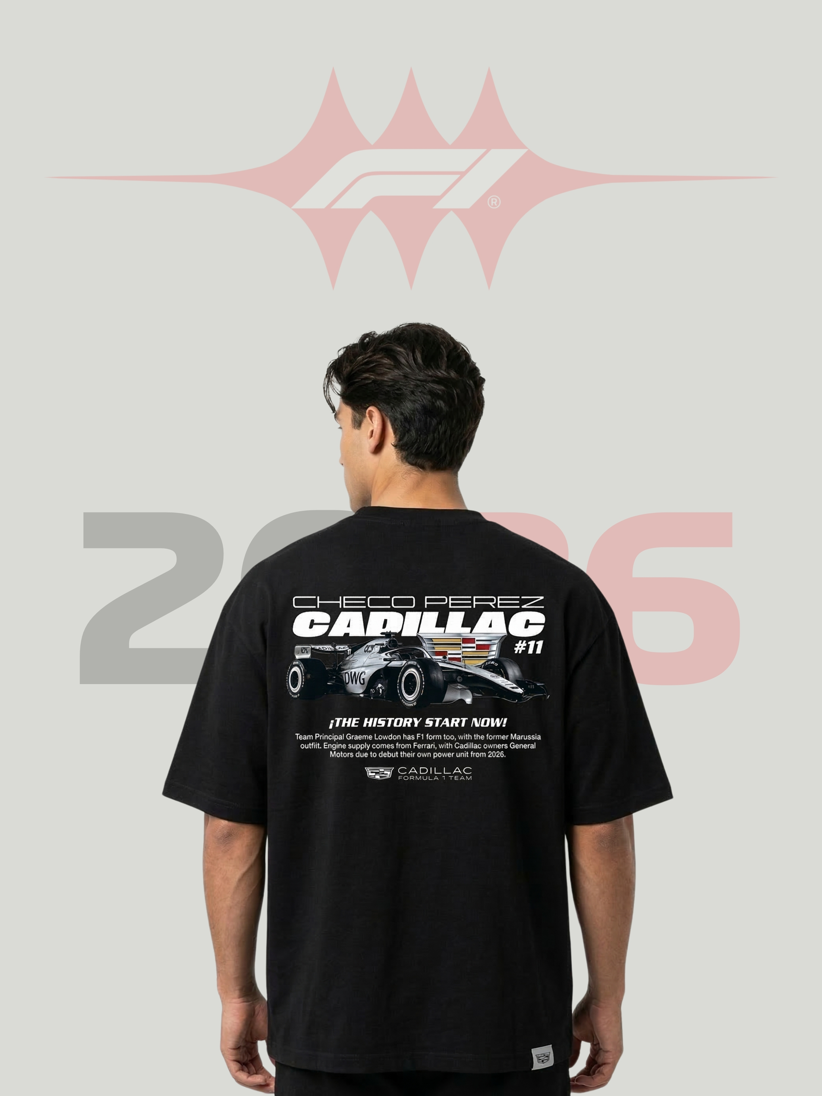 Camiseta F1 Checo Pérez Cadillac