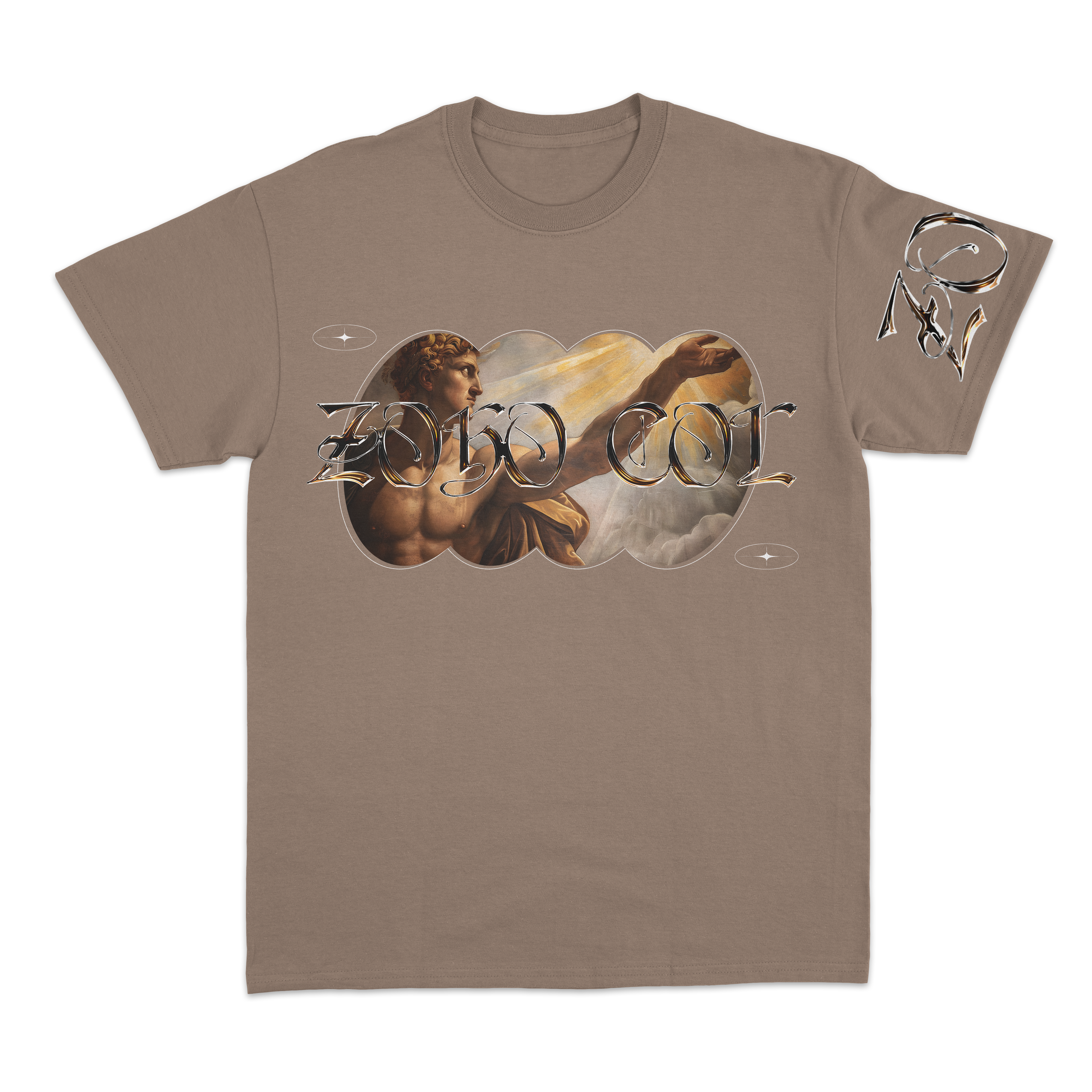 Camiseta ZOHO con estampado en la manga