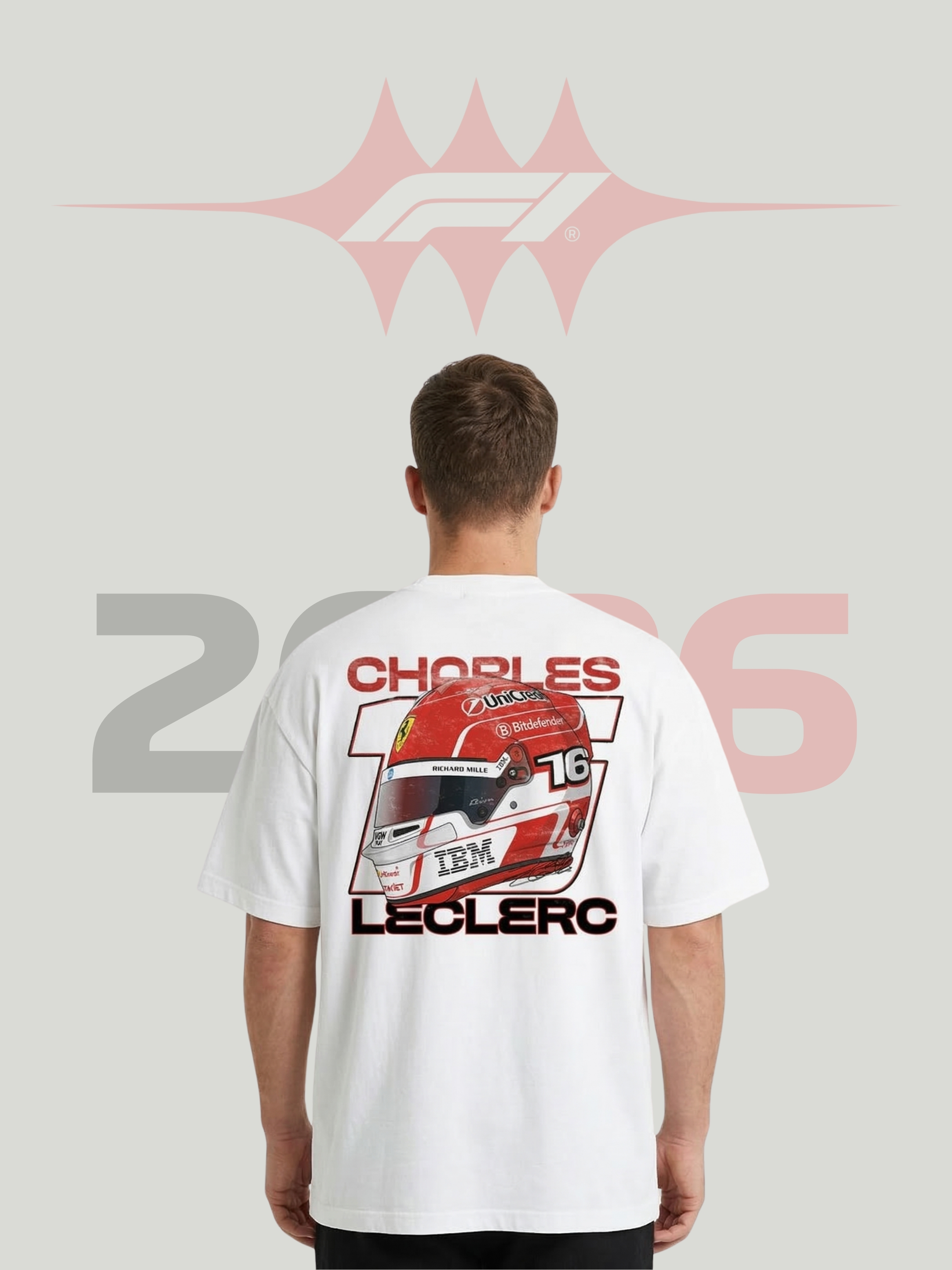 Camiseta Charles Leclerc F1