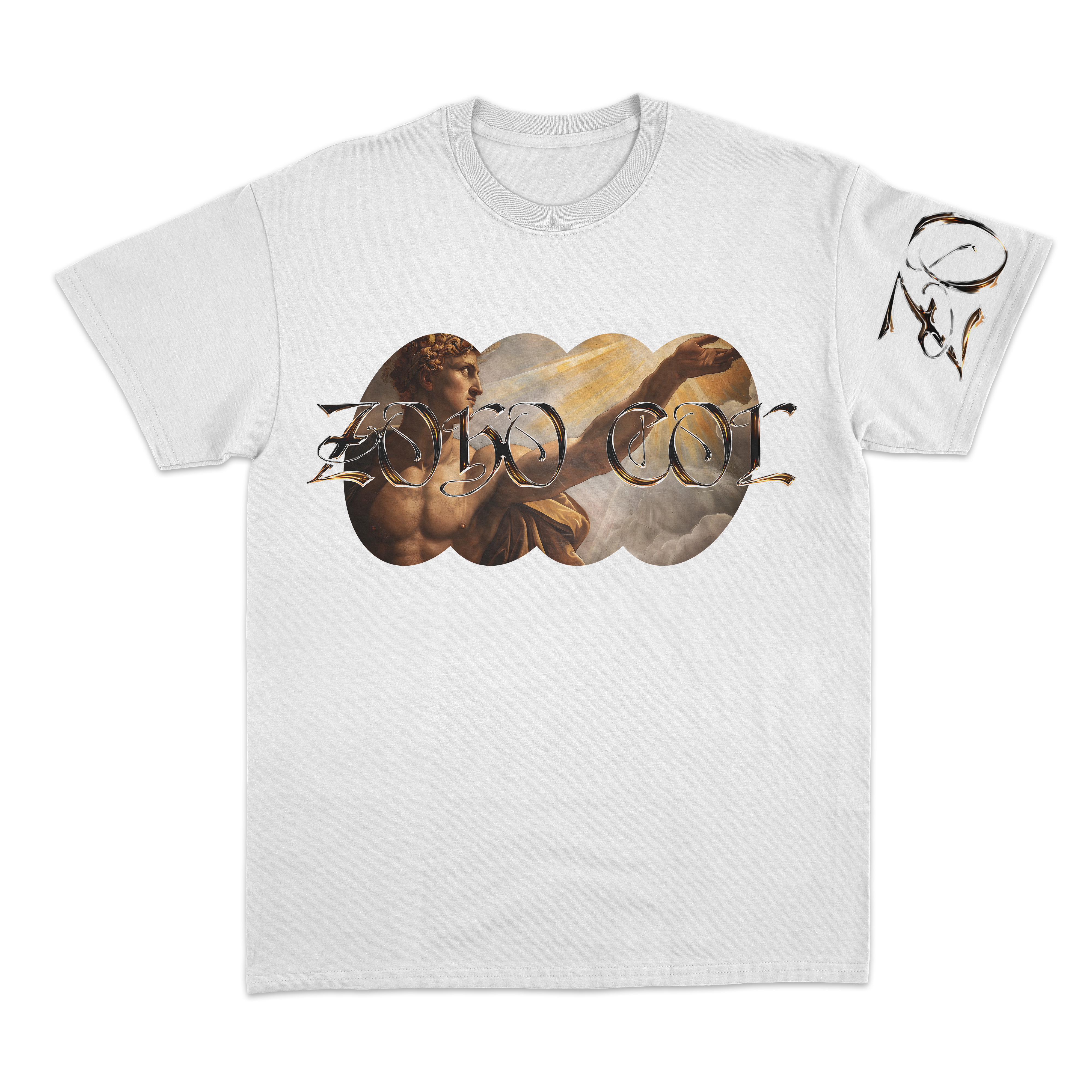 Camiseta ZOHO con estampado en la manga