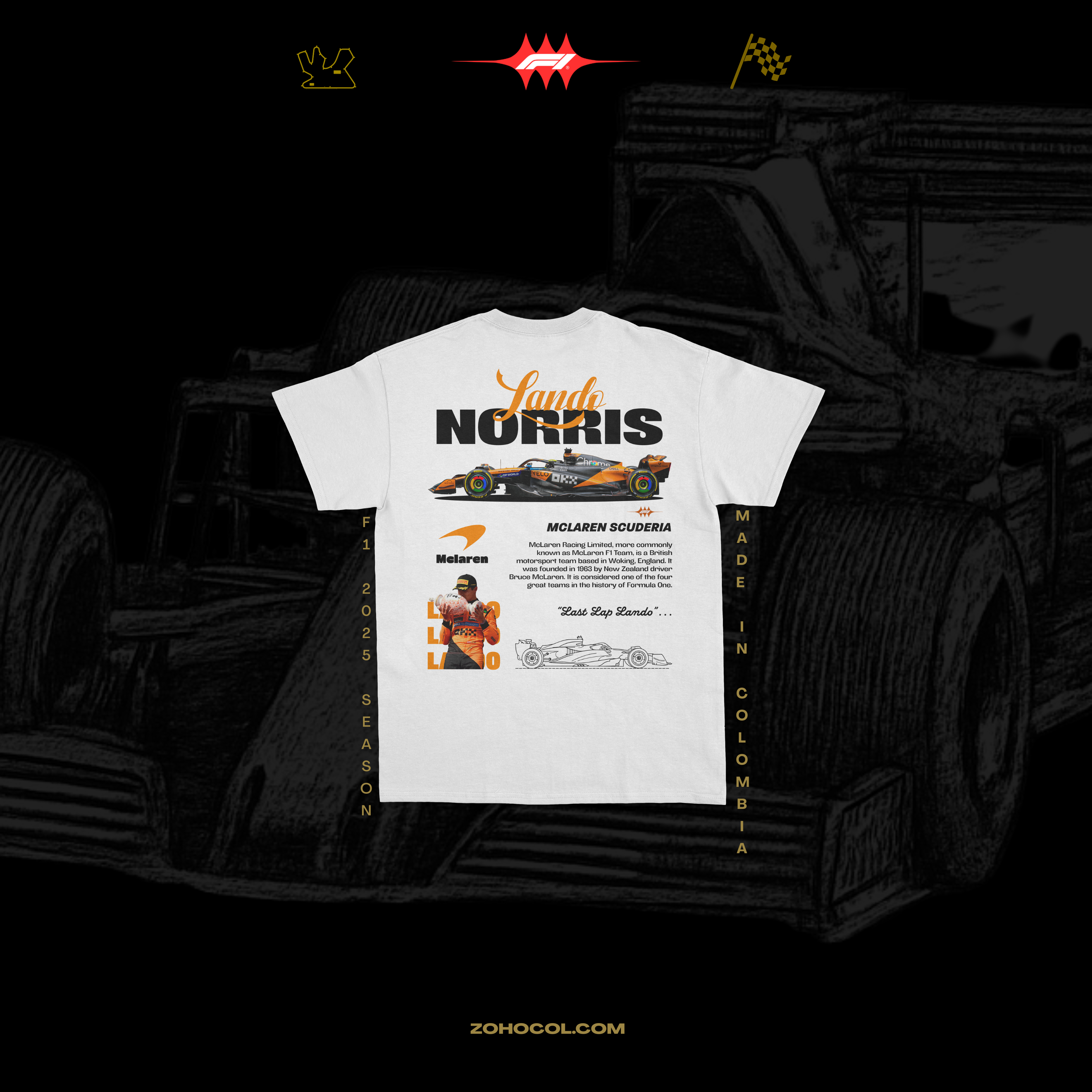 Camiseta Lando Norris