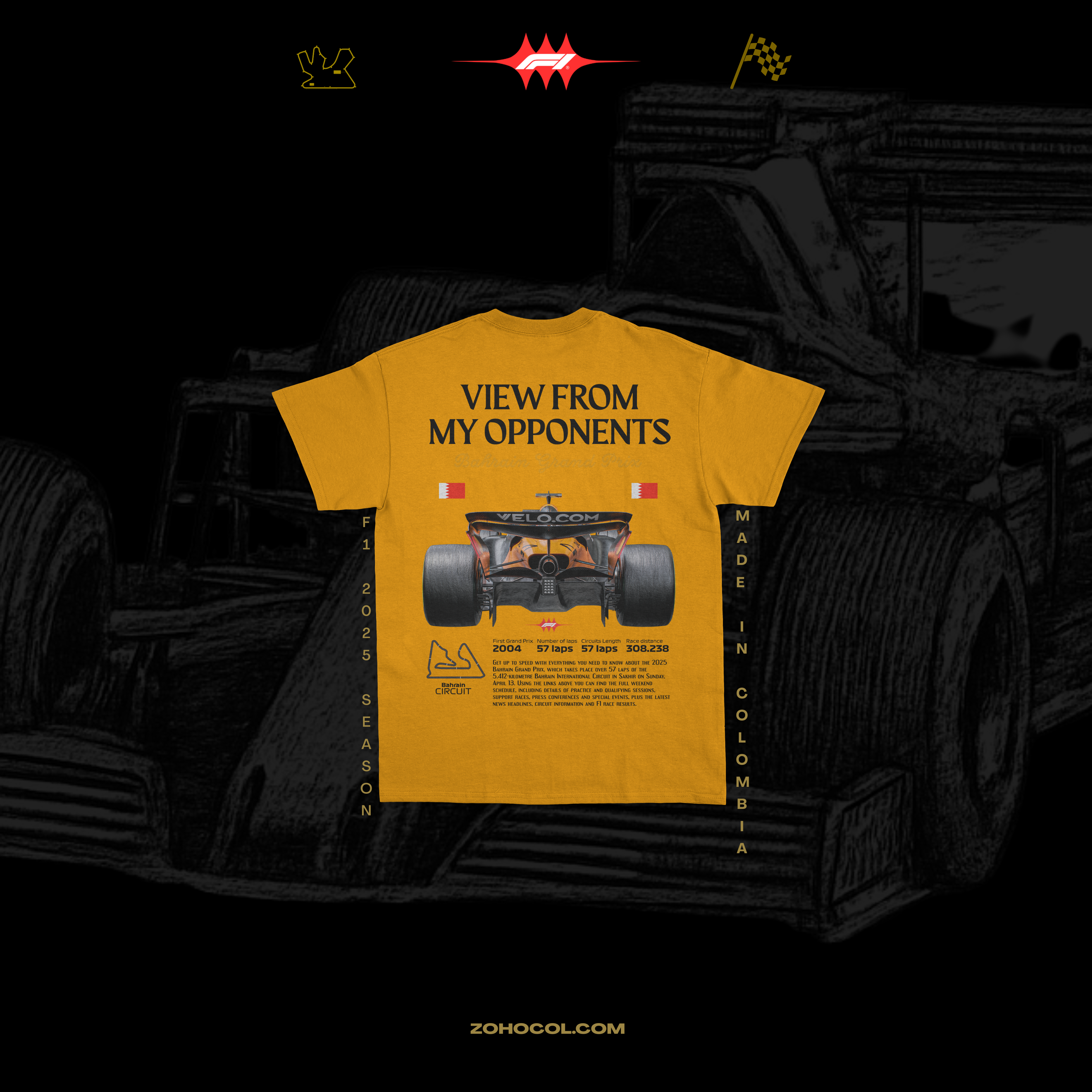 Camiseta de F1 'View From My Opponents'